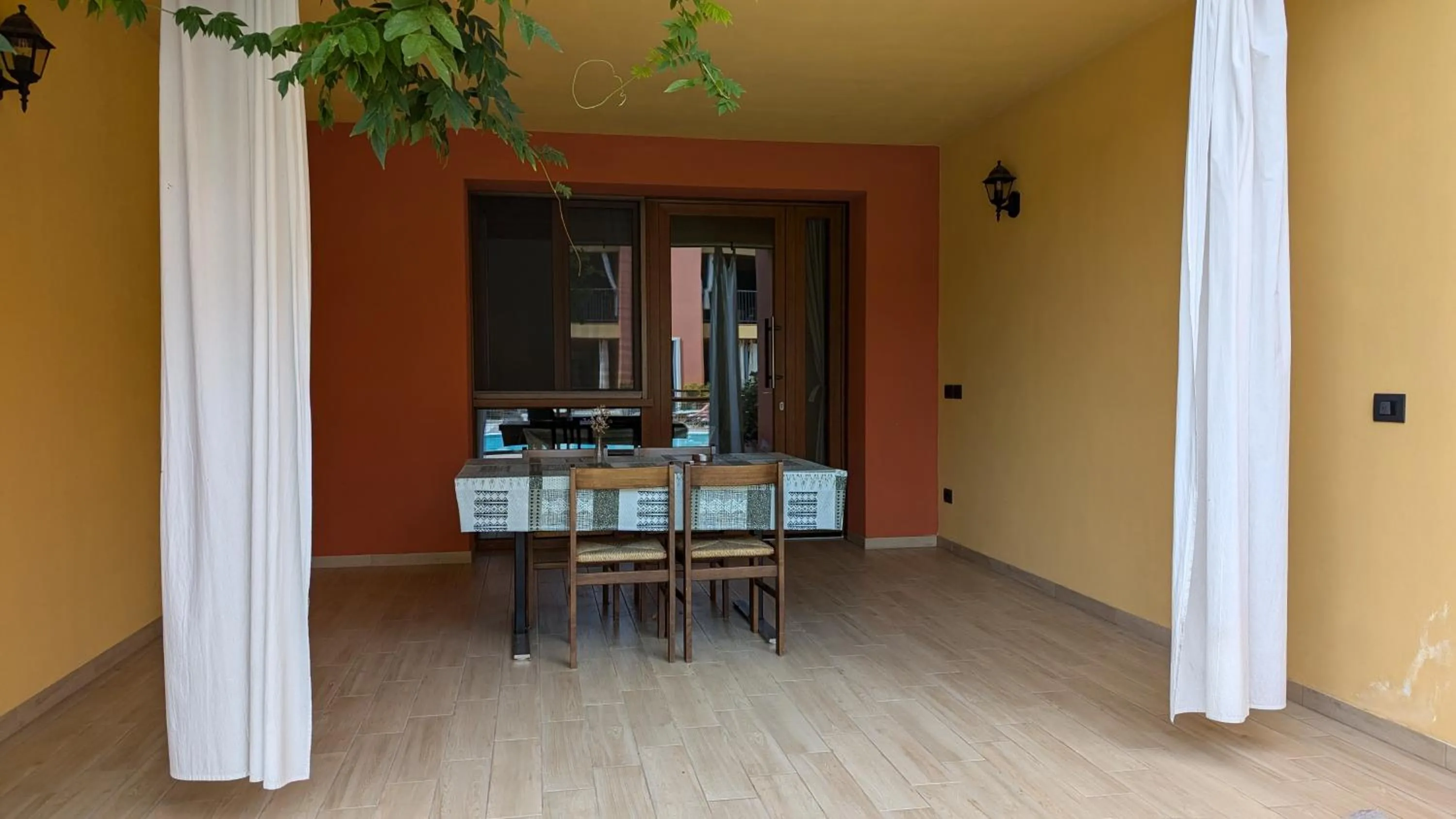 Balcony/Terrace in Agriturismo Ai Tre Fienili
