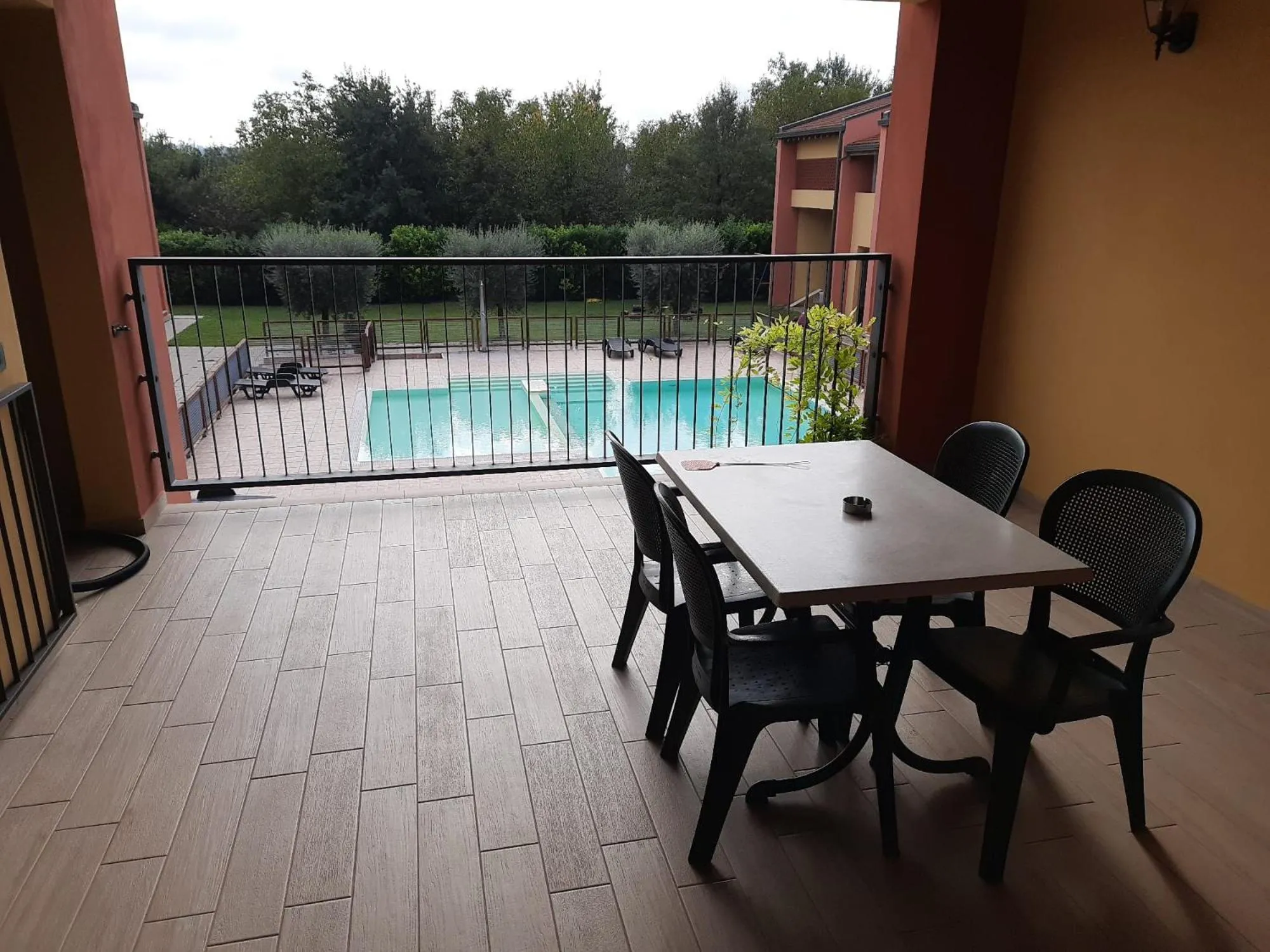 Balcony/Terrace in Agriturismo Ai Tre Fienili