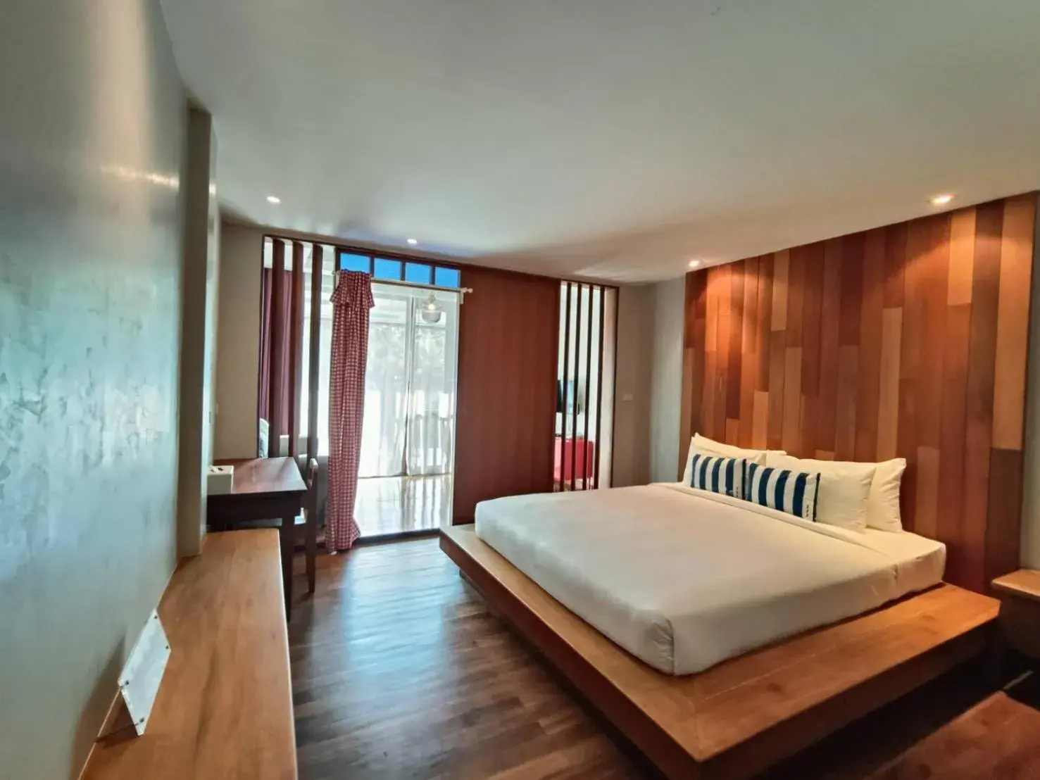 Bed in The Oia Pai Resort Bed in The Oia Pai Resort