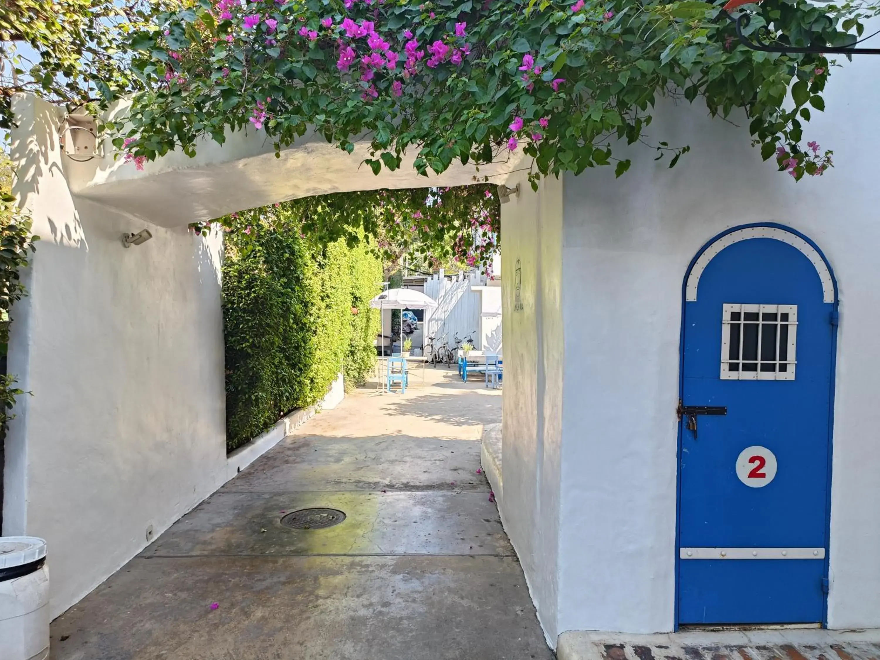 Facade/entrance in The Oia Pai Resort Facade/entrance in The Oia Pai Resort