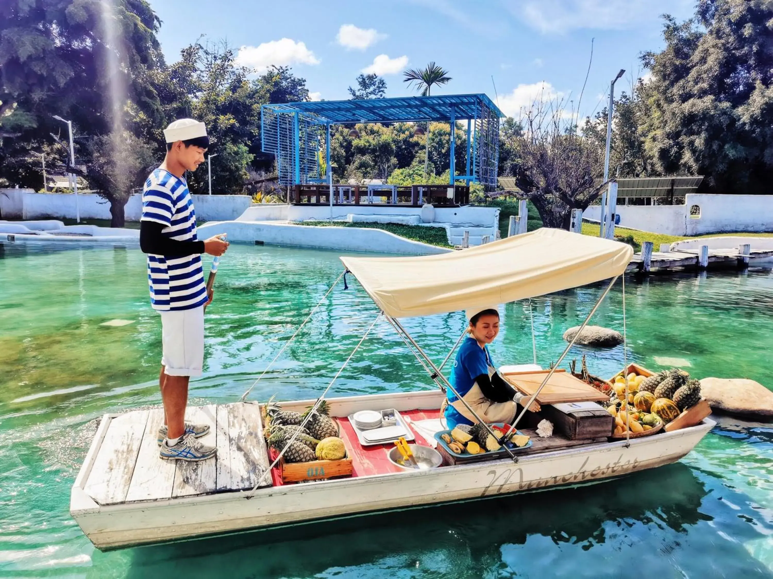 Buffet breakfast in The Oia Pai Resort Buffet breakfast in The Oia Pai Resort