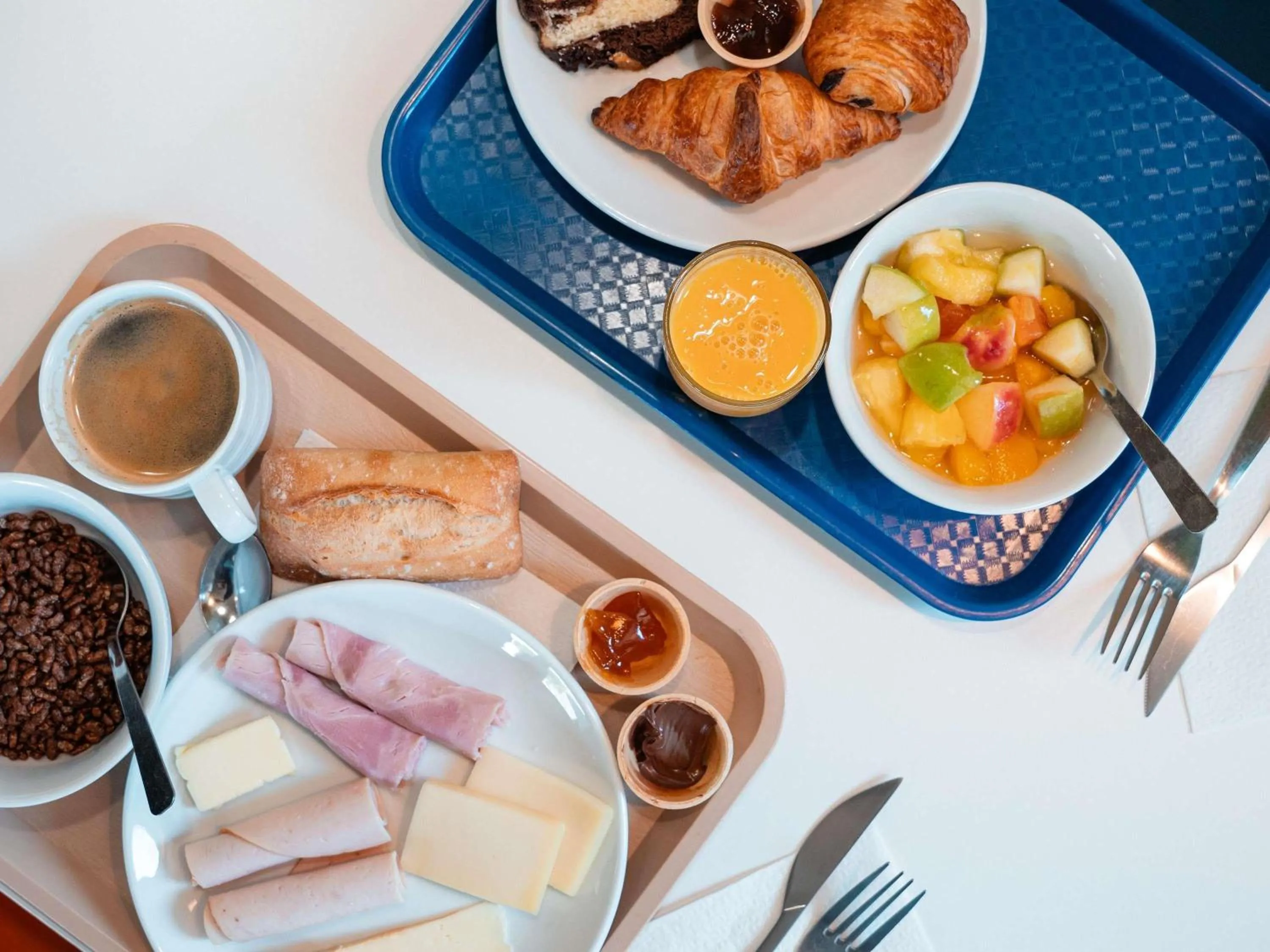 Breakfast in ibis budget Narbonne Est