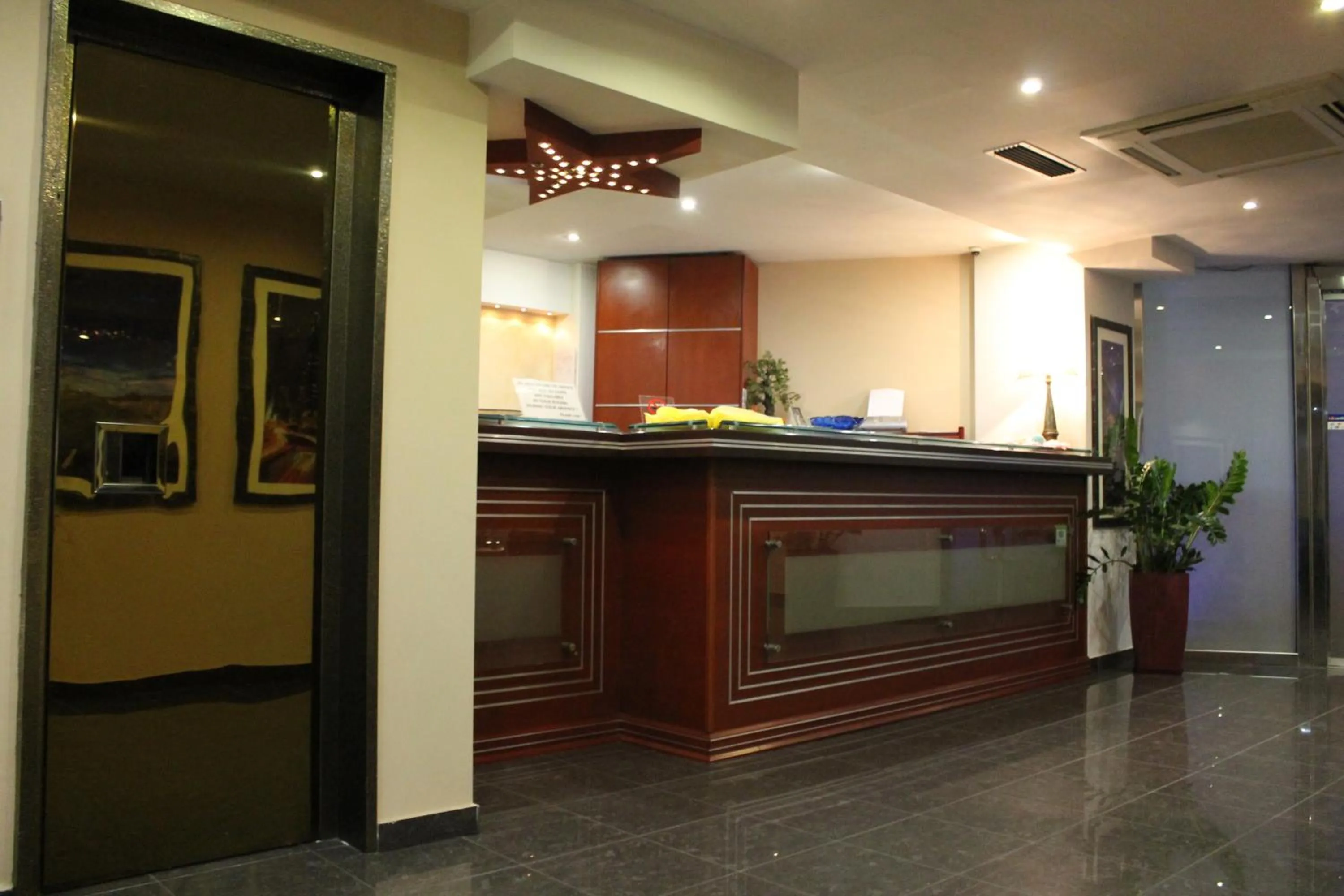 Lobby or reception in Carol Hotel