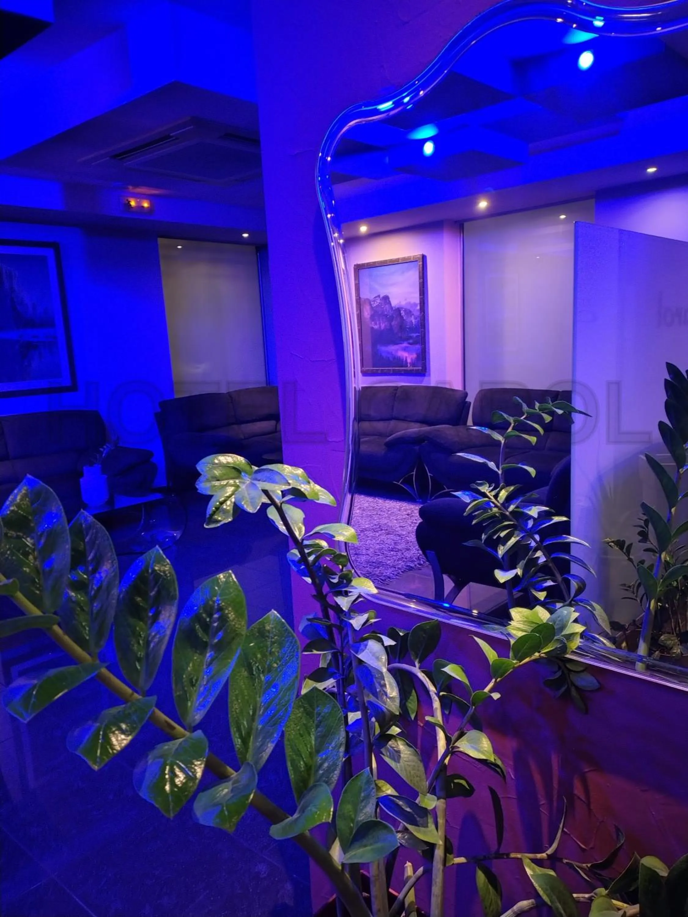 Seating area in Carol Hotel