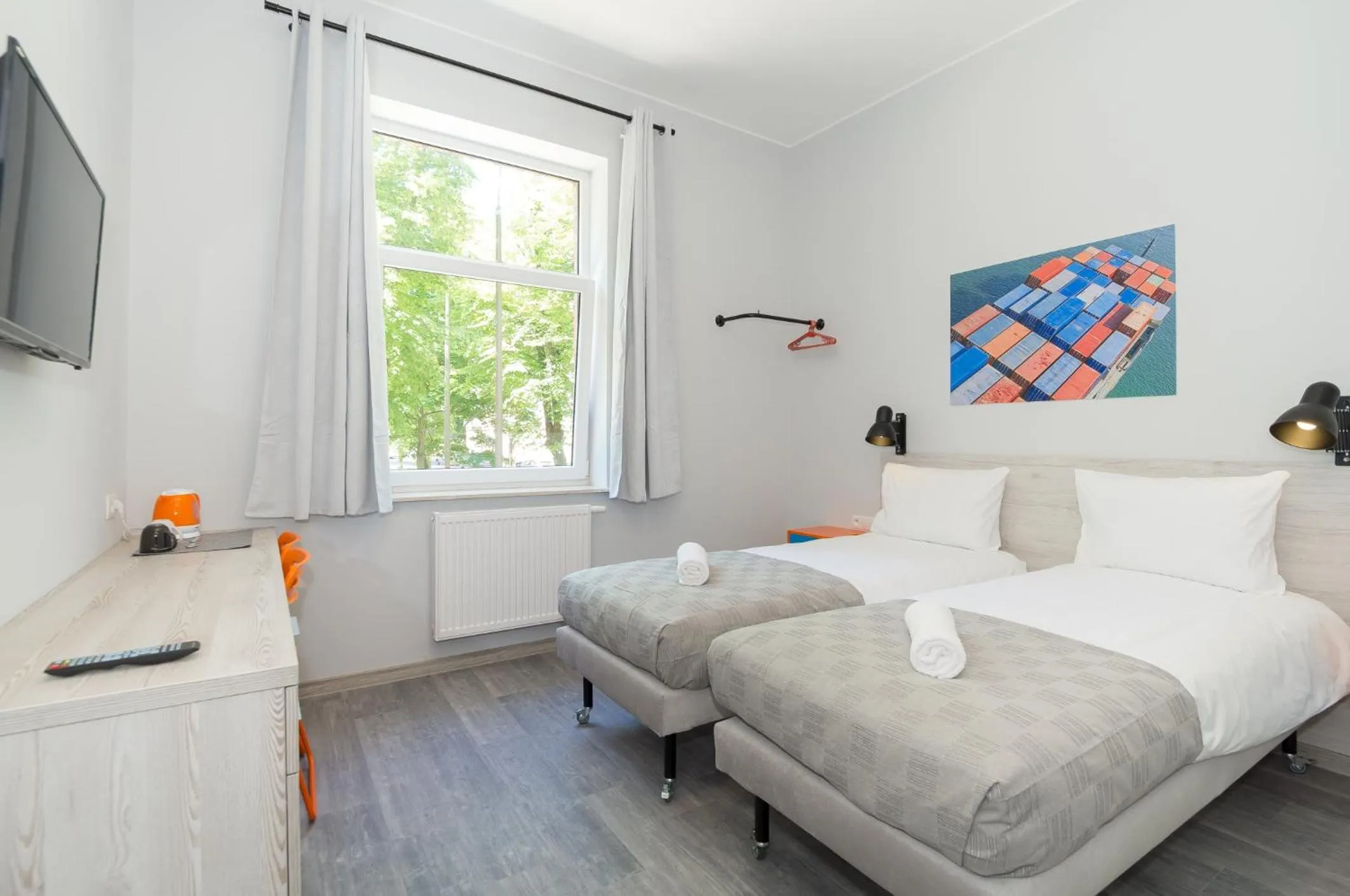 View (from property/room), Bed in Zefiro Stajenna