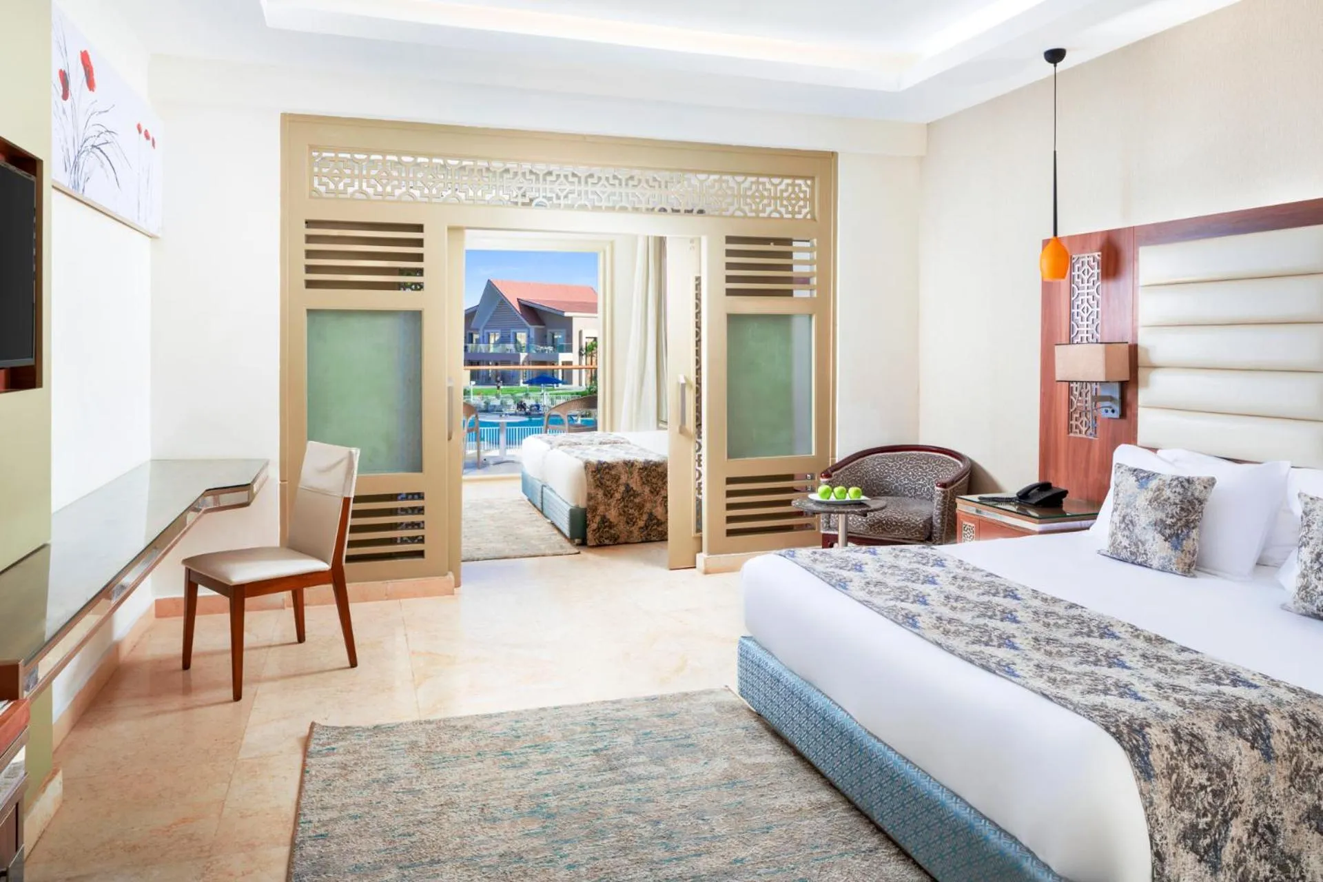 Bed in Pickalbatros Sea World Resort - Marsa Alam