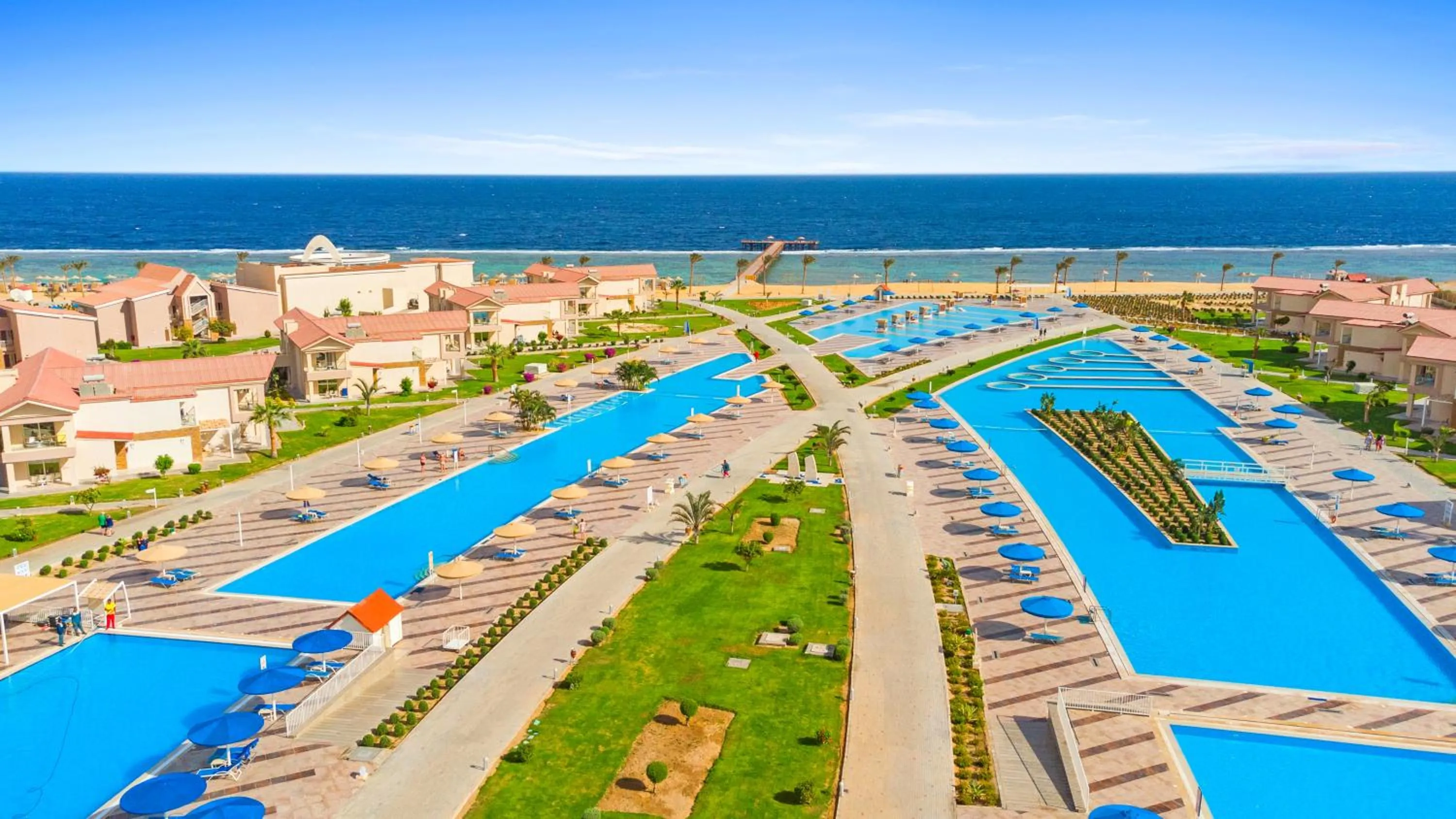 Bird's eye view, Pool View in Pickalbatros Sea World Resort - Marsa Alam