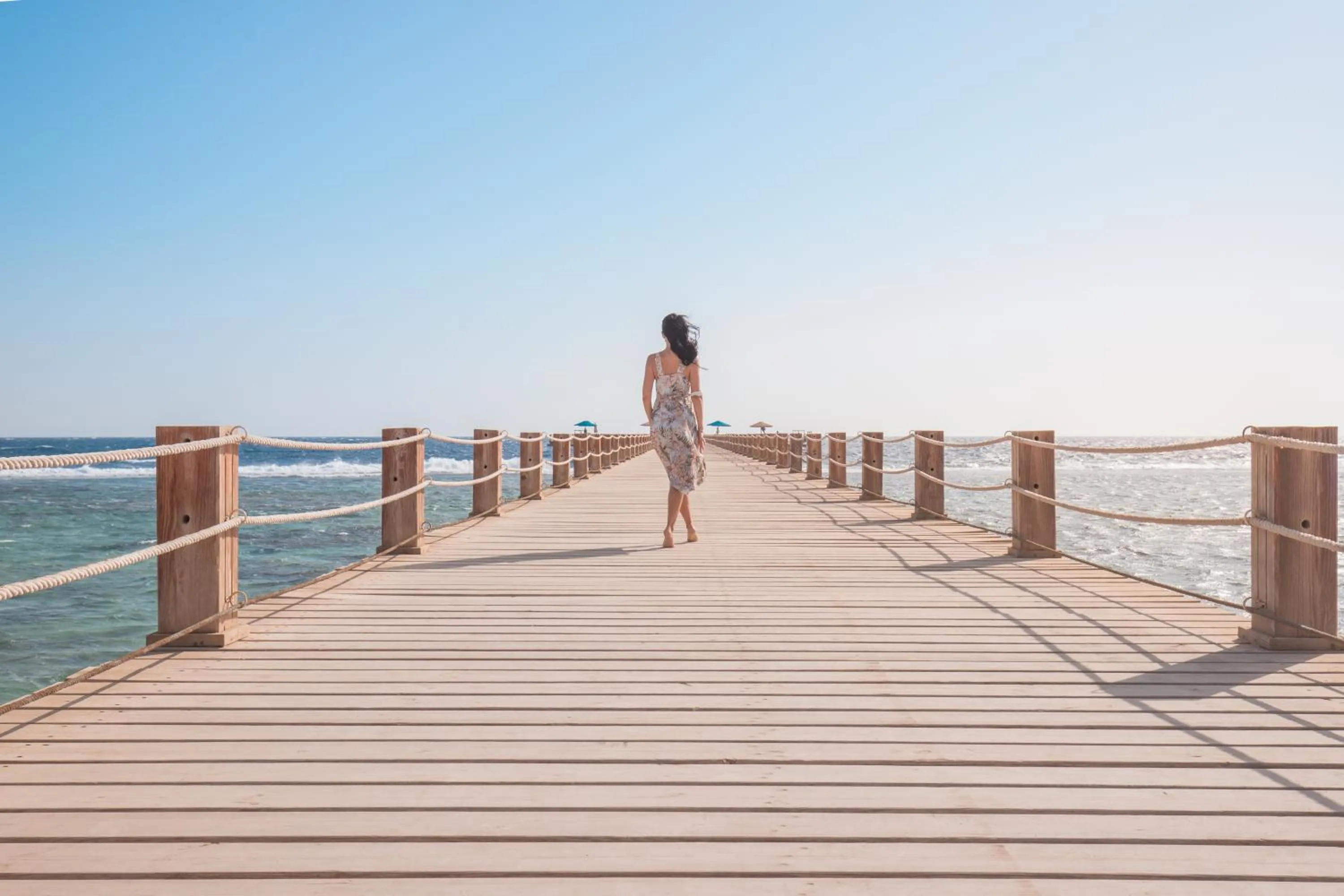 Beach in Pickalbatros Sea World Resort - Marsa Alam