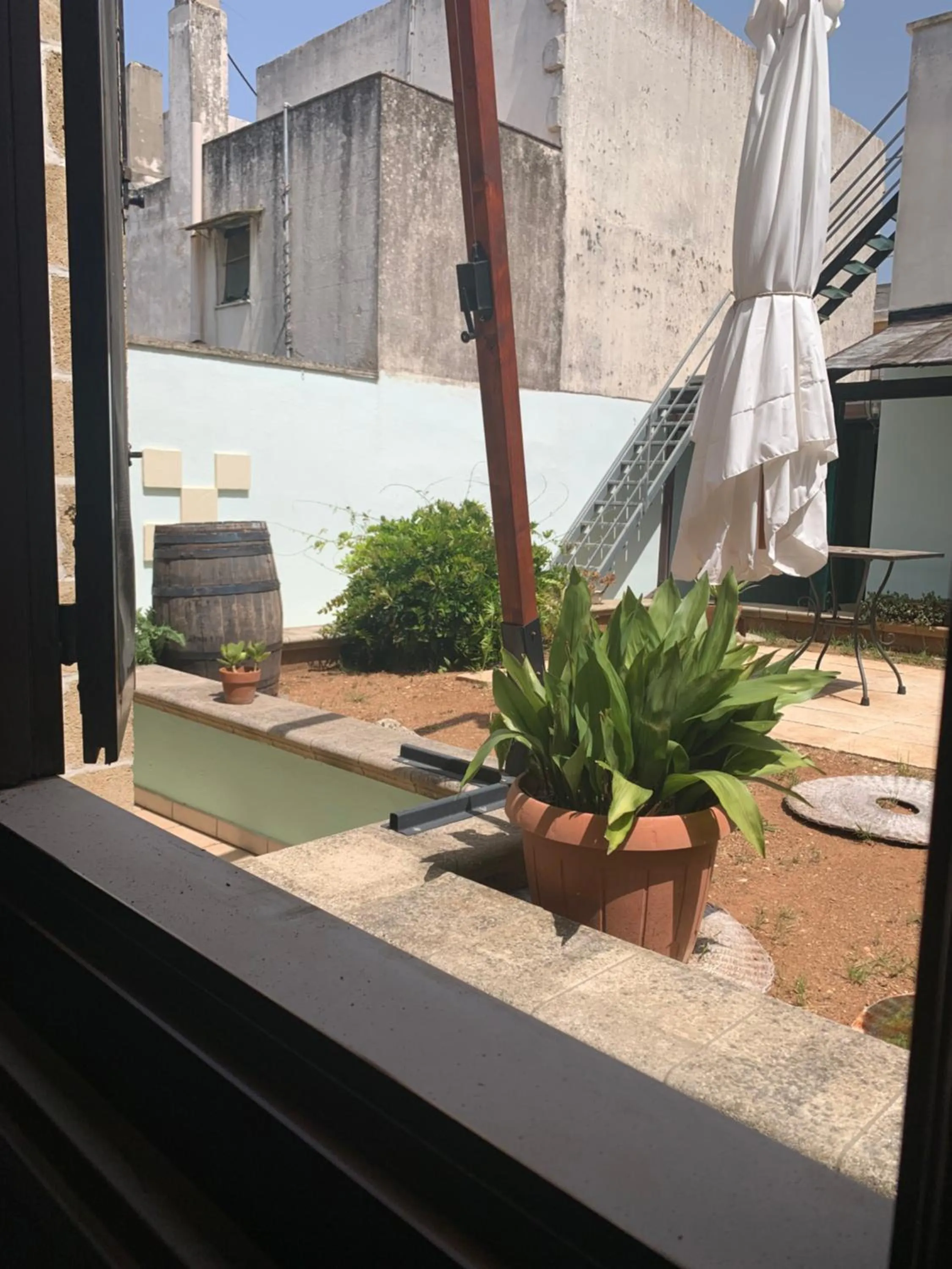 Garden view in B&B Nonno Toto