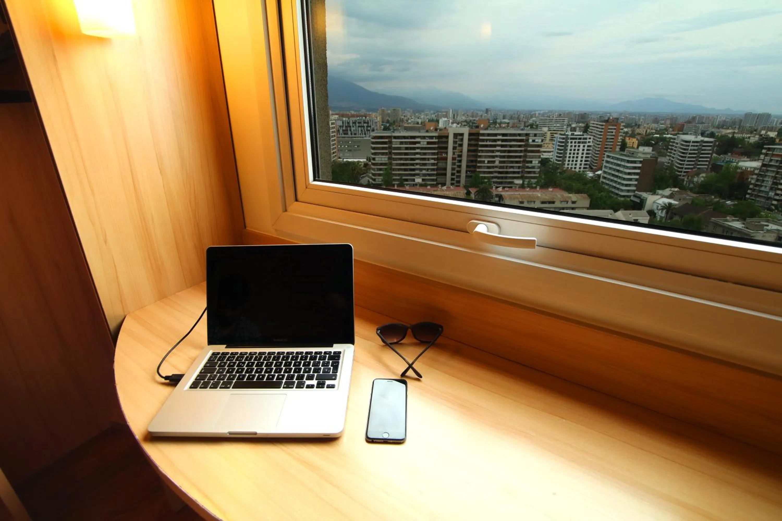 Bedroom in ibis Santiago Estacion Central