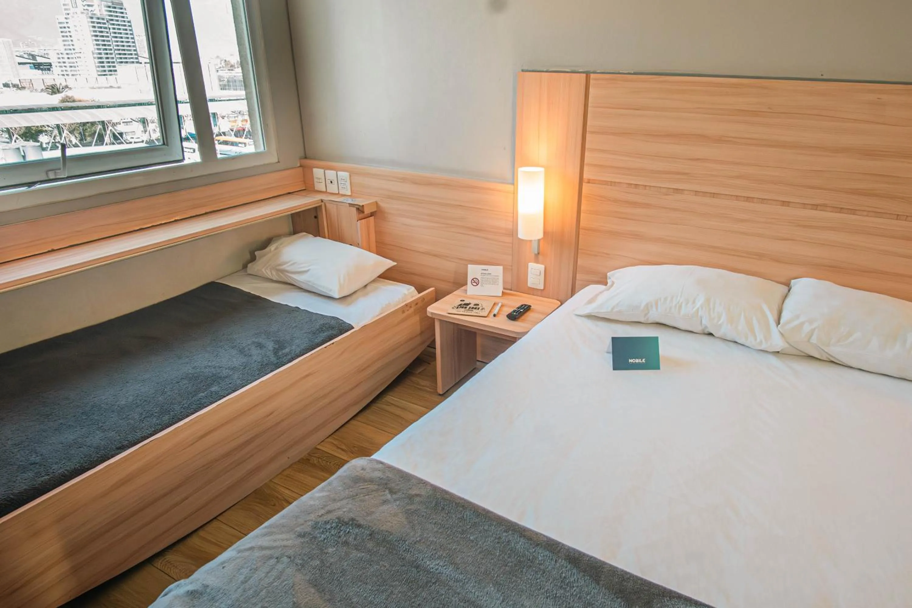 Bed in Nobile Inn Santiago