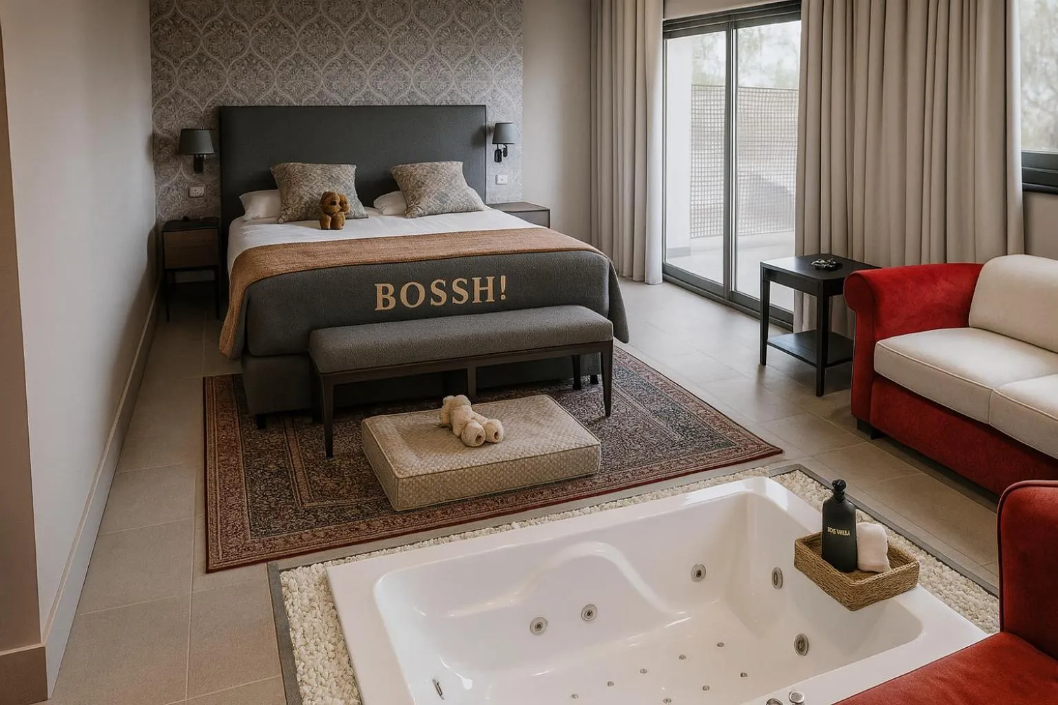Bed in Hotel Boutique Pinar by Bossh! Hotels