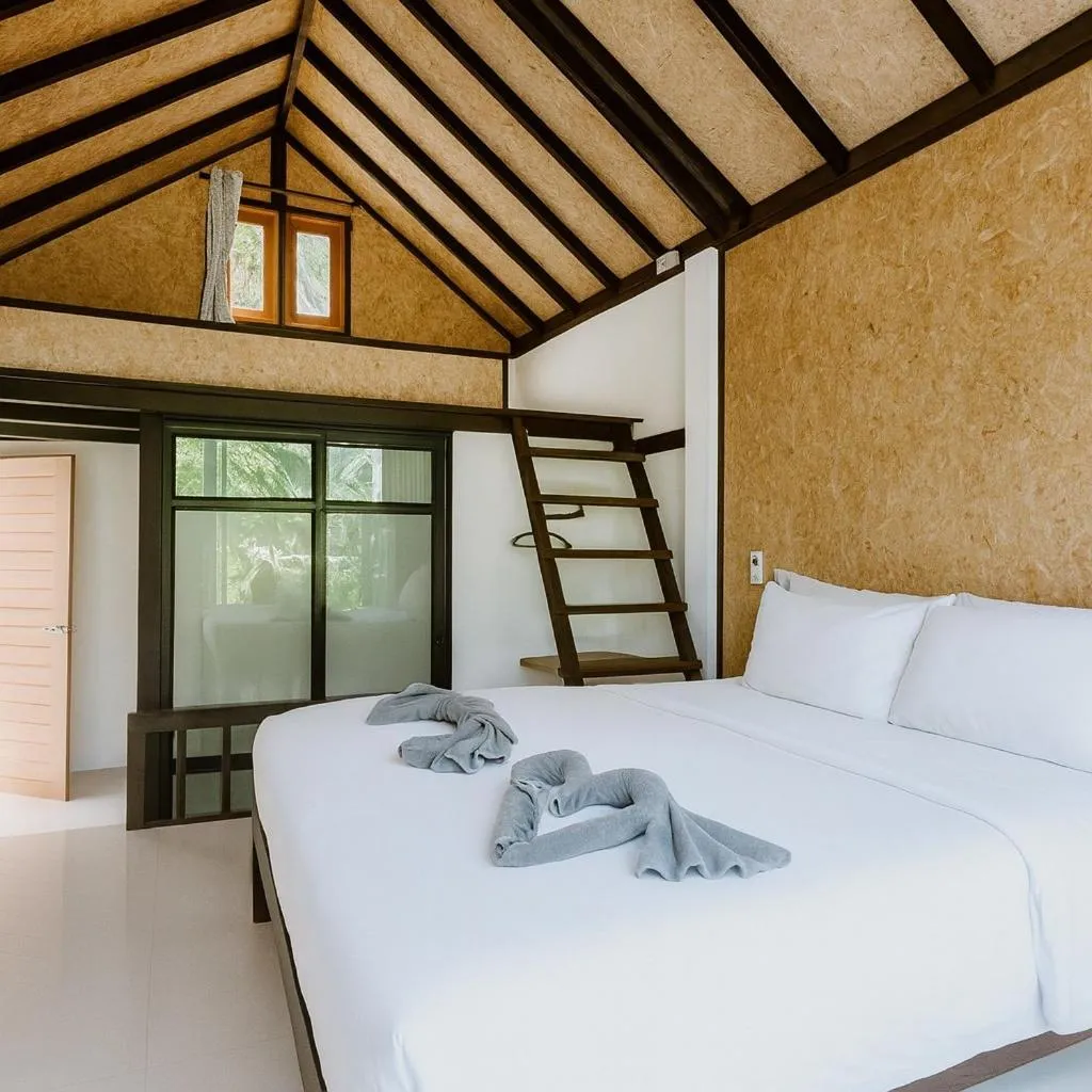 Bed in Anattaya Holiday Home