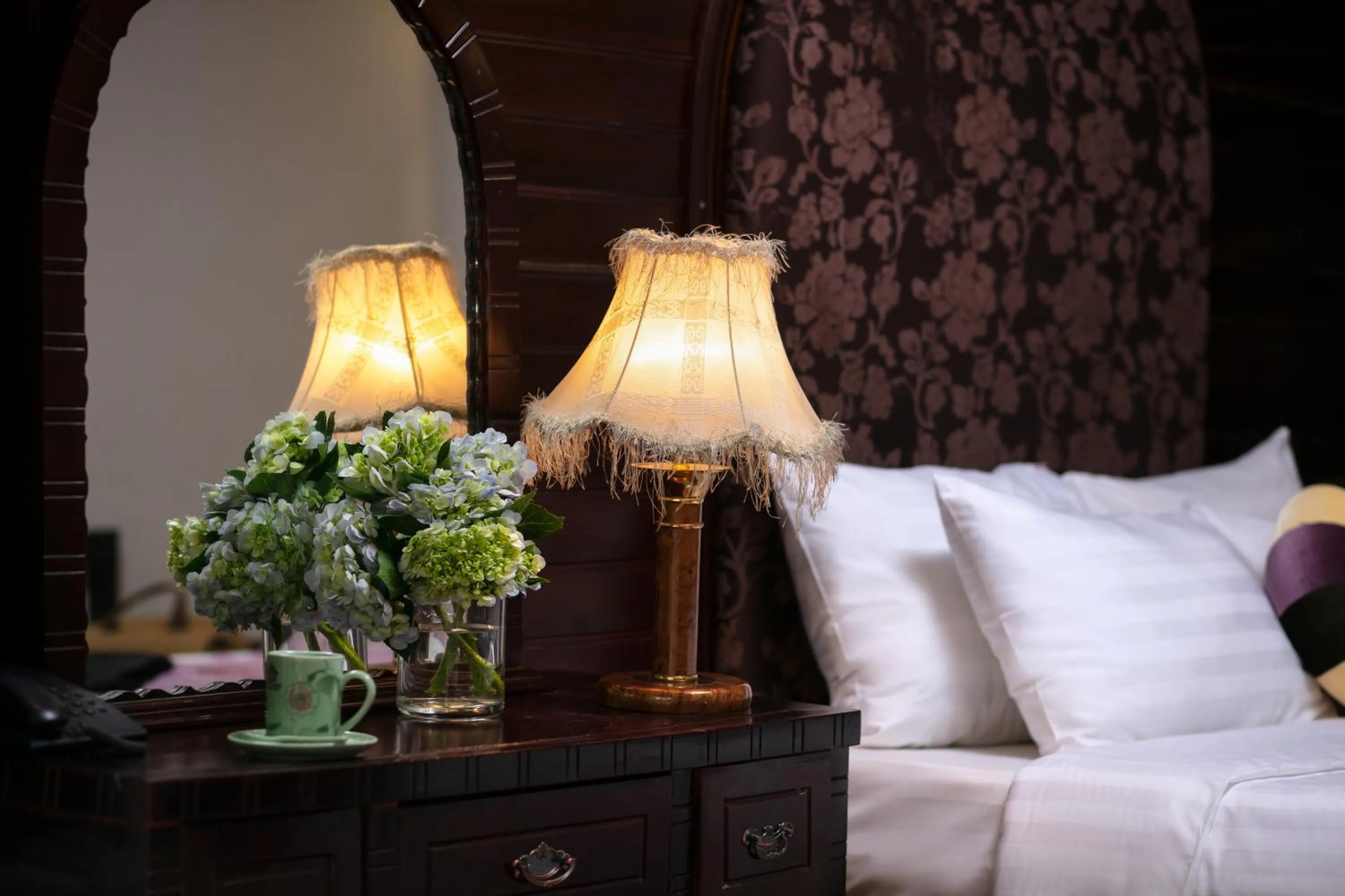 Bed in Impressive Boutique Hotel