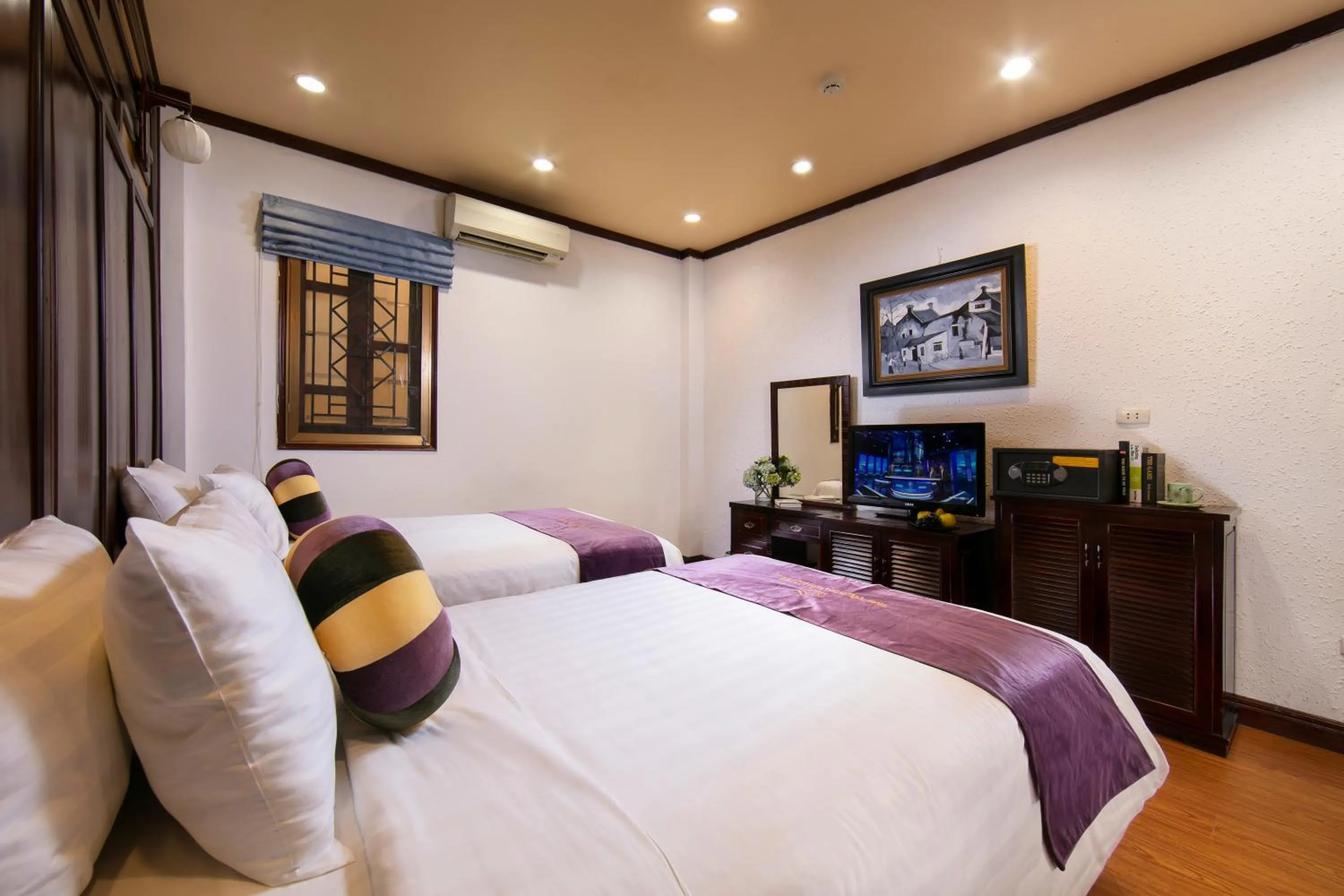 Bed in Impressive Boutique Hotel