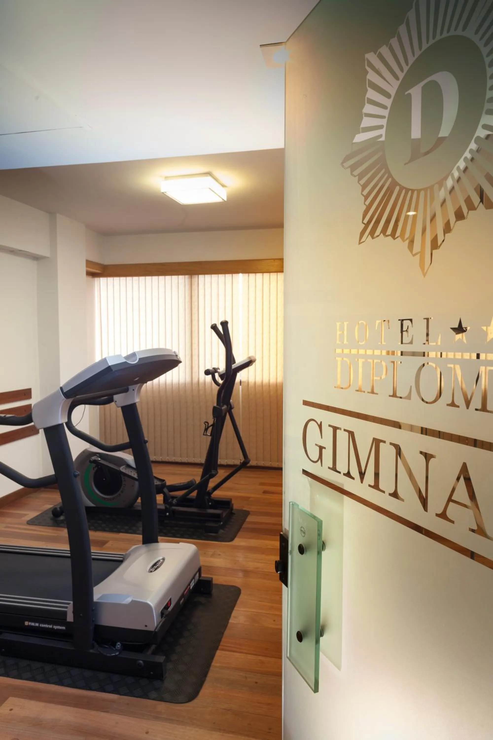 Fitness centre/facilities in Hotel Diplomat