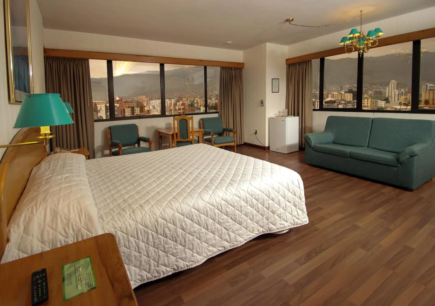 Bed in Hotel Diplomat