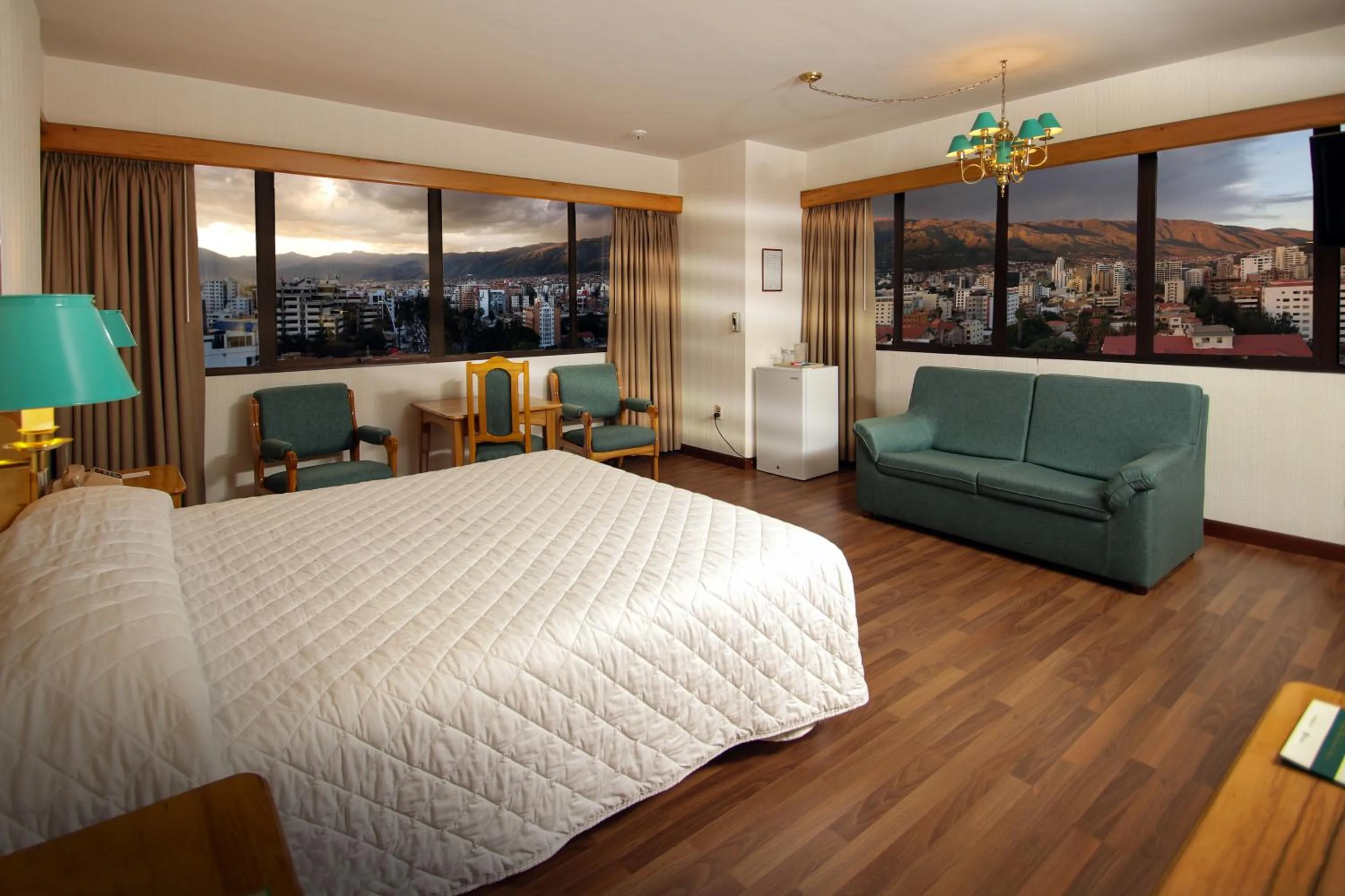 Bed in Hotel Diplomat