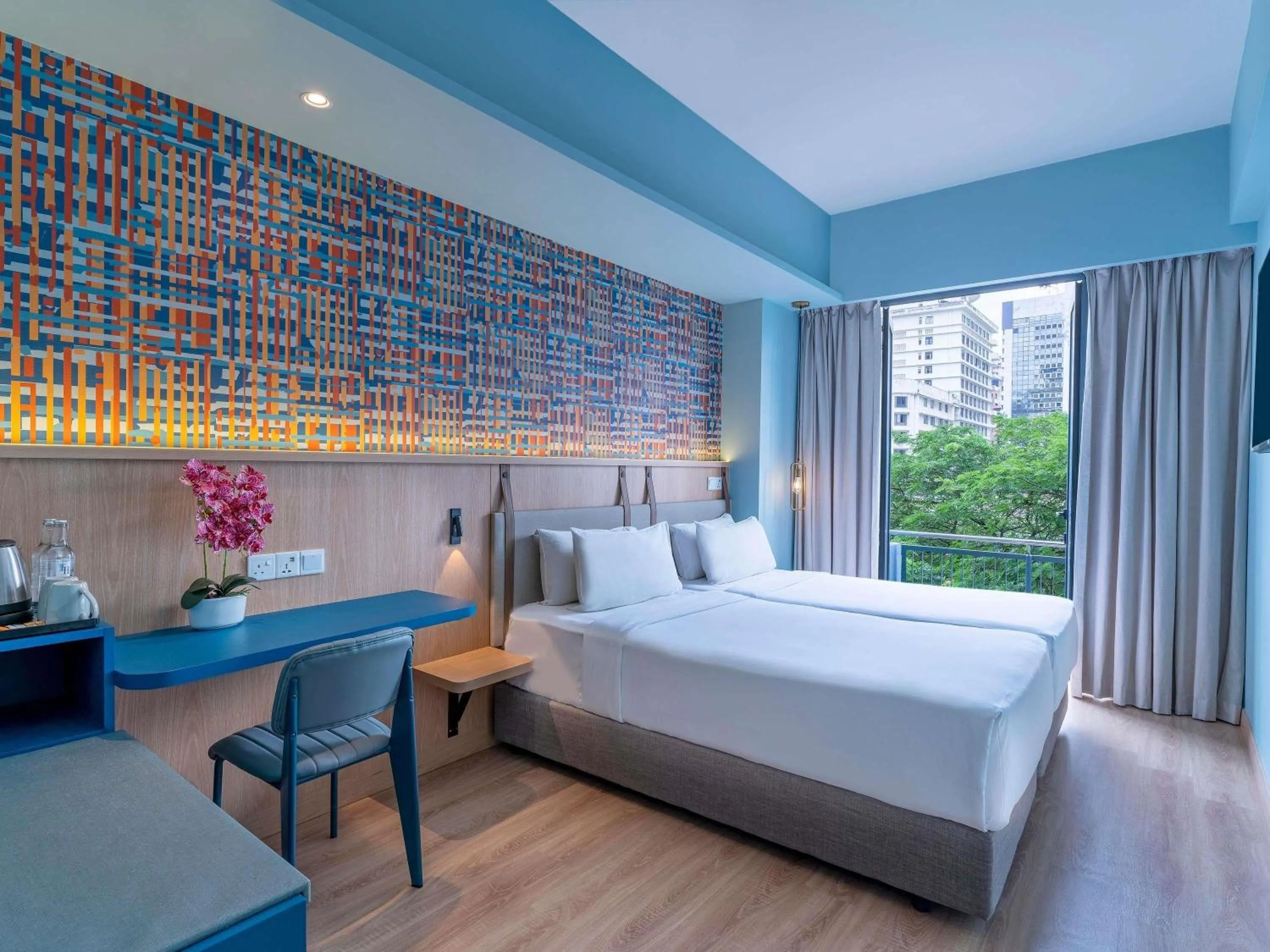 Bedroom, Bed in ibis Styles Kuala Lumpur Bukit Bintang