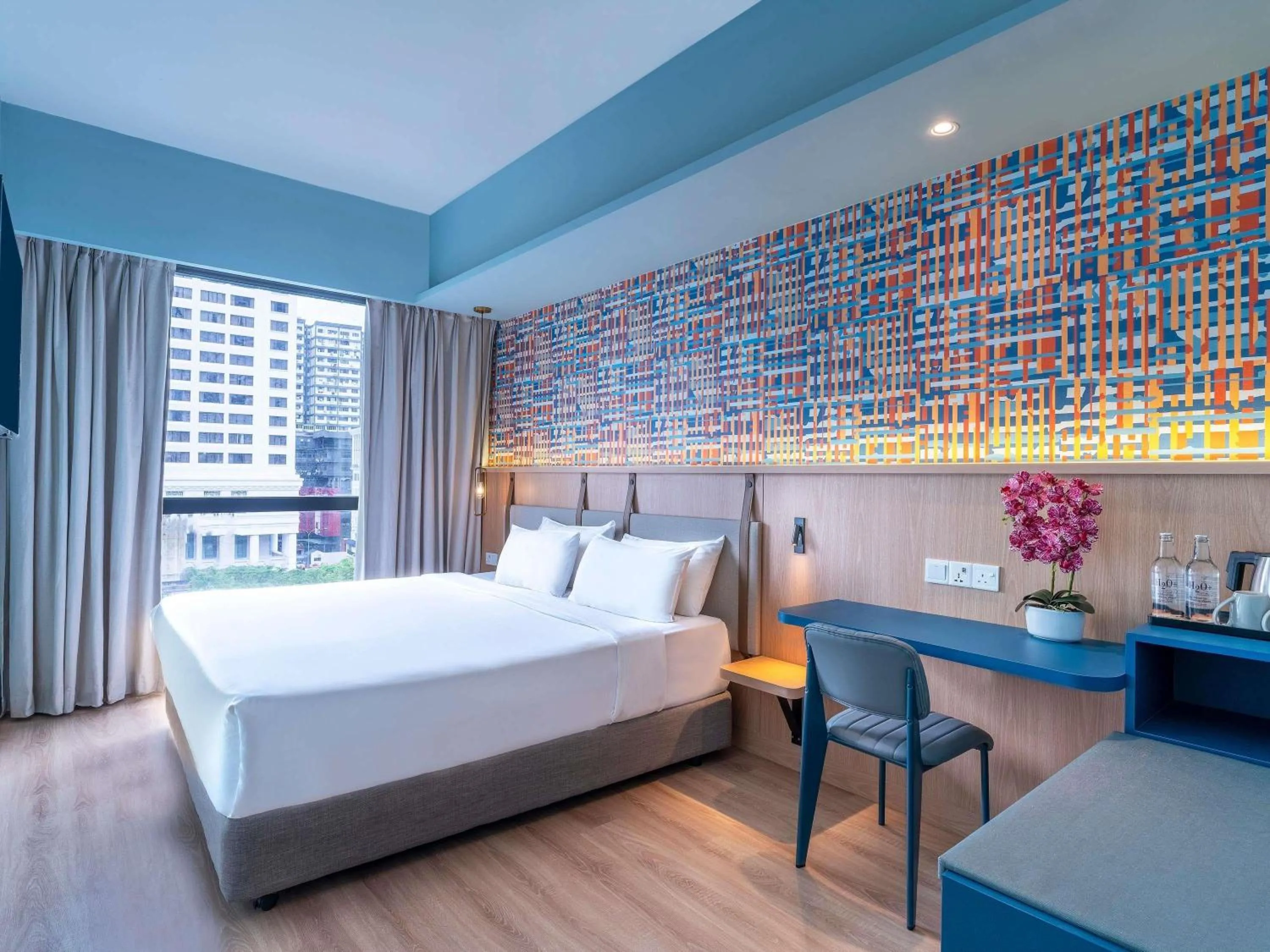 Bedroom, Bed in ibis Styles Kuala Lumpur Bukit Bintang