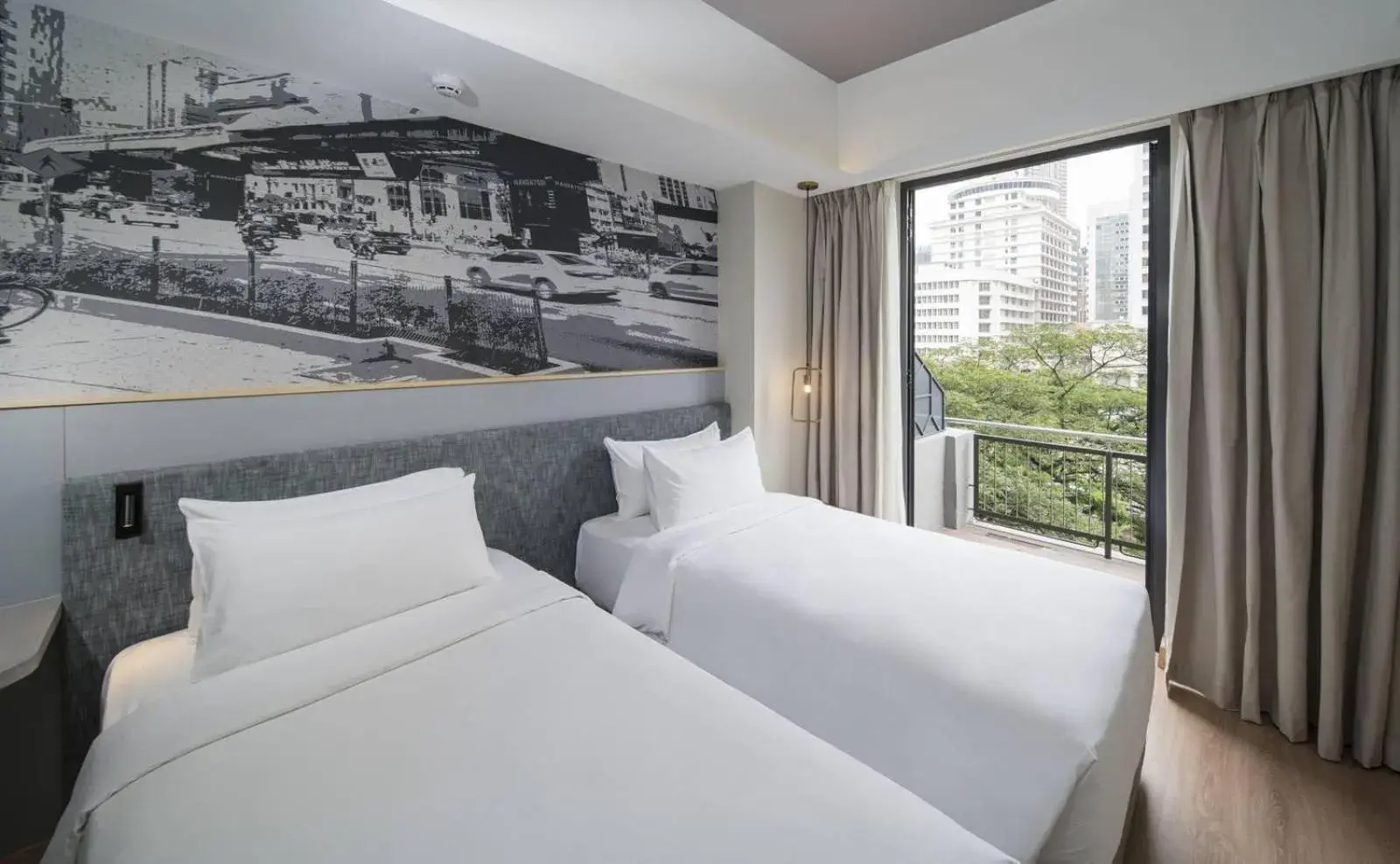 Bed in Travelodge Bukit Bintang