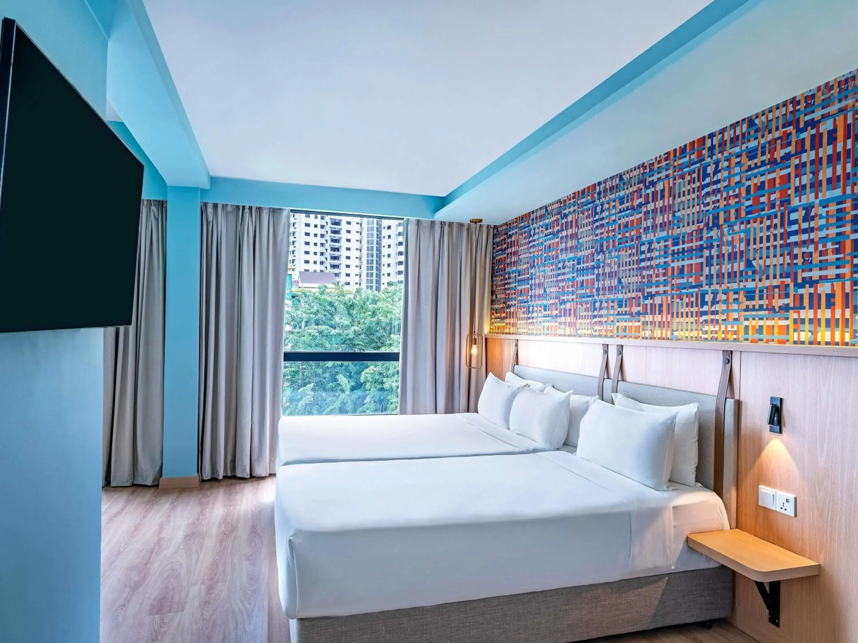 Property building, Bed in ibis Styles Kuala Lumpur Bukit Bintang Property building, Bed in ibis Styles Kuala Lumpur Bukit Bintang