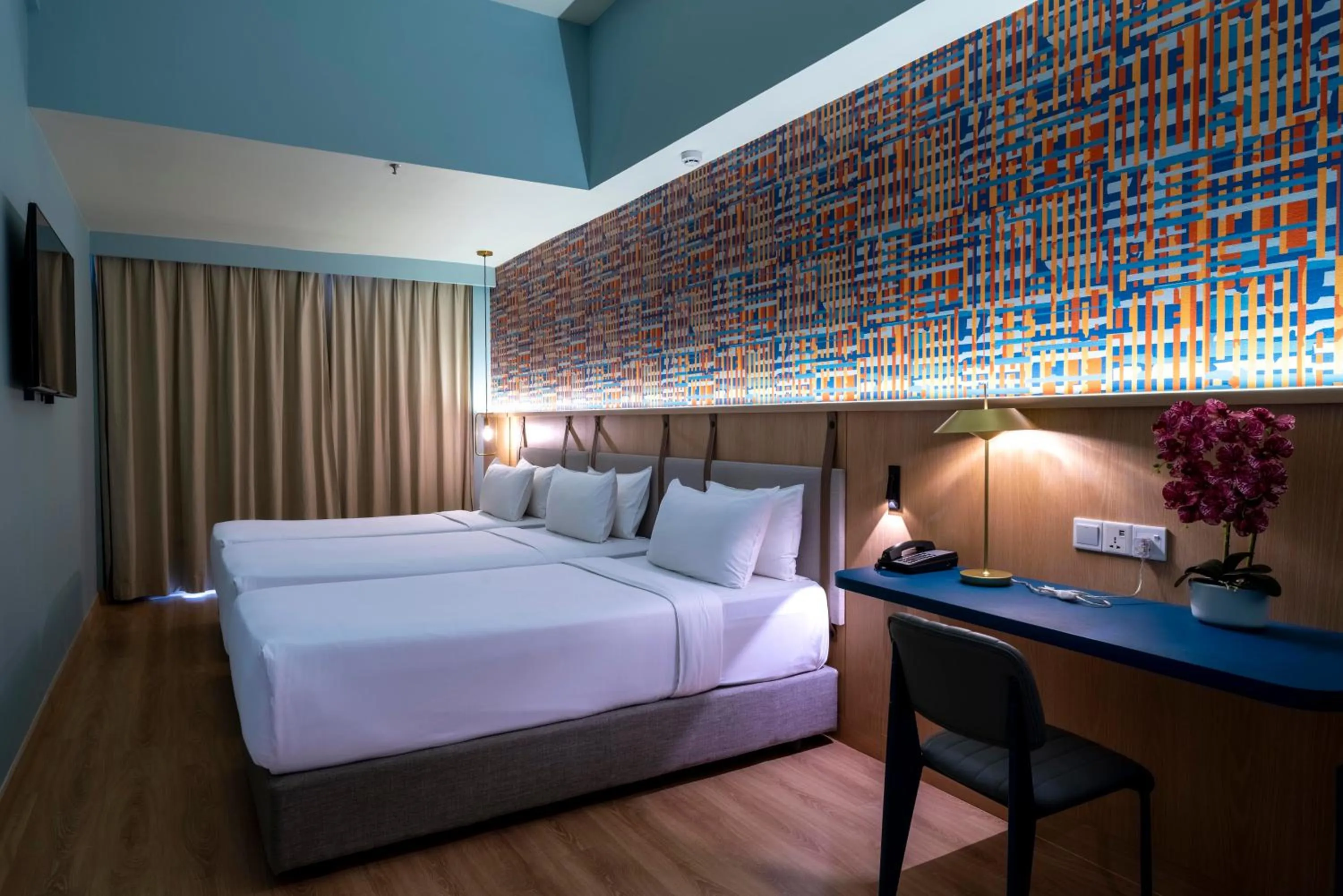 Bed in ibis Styles Kuala Lumpur Bukit Bintang