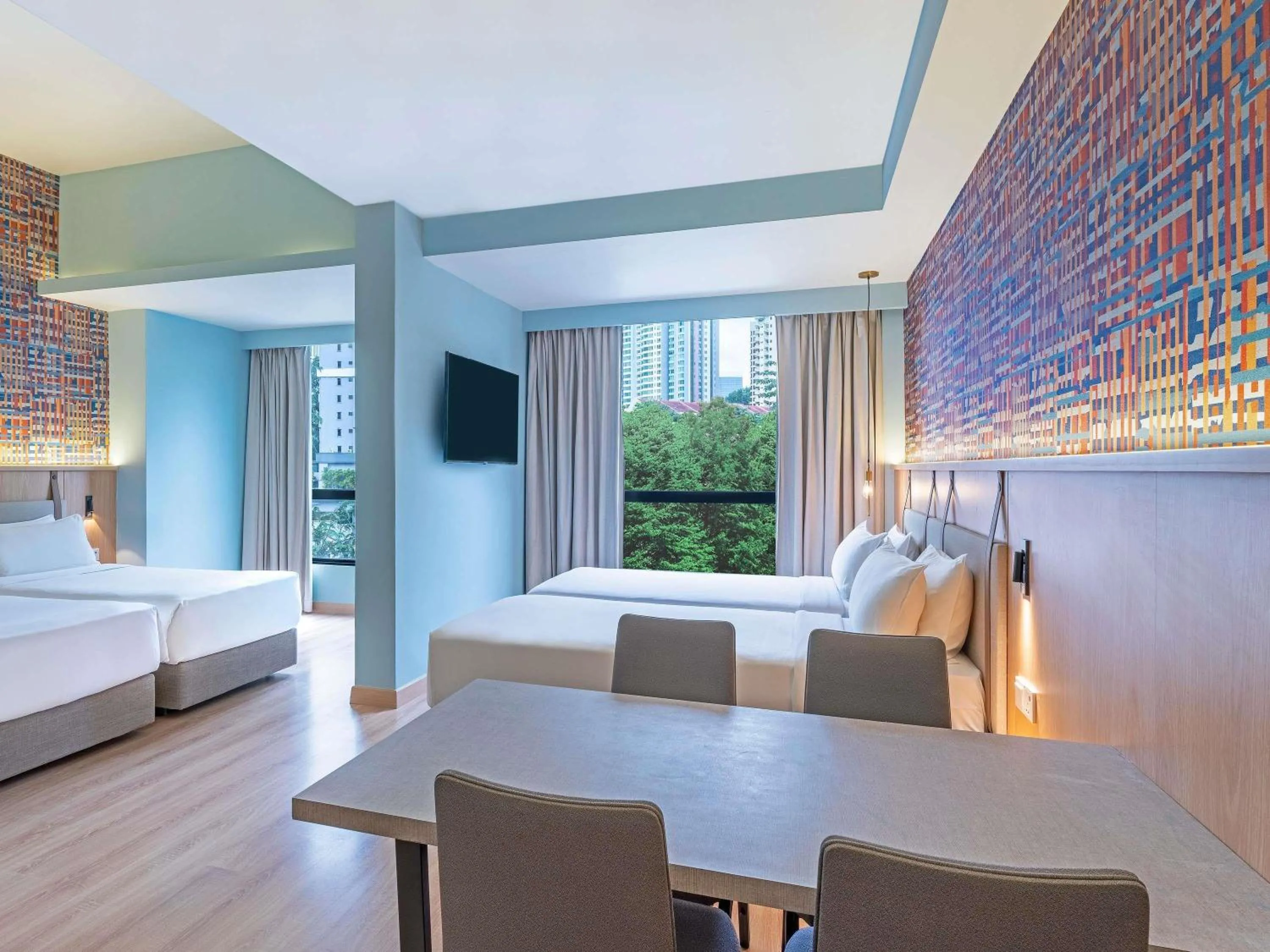 Bedroom, Bed in ibis Styles Kuala Lumpur Bukit Bintang