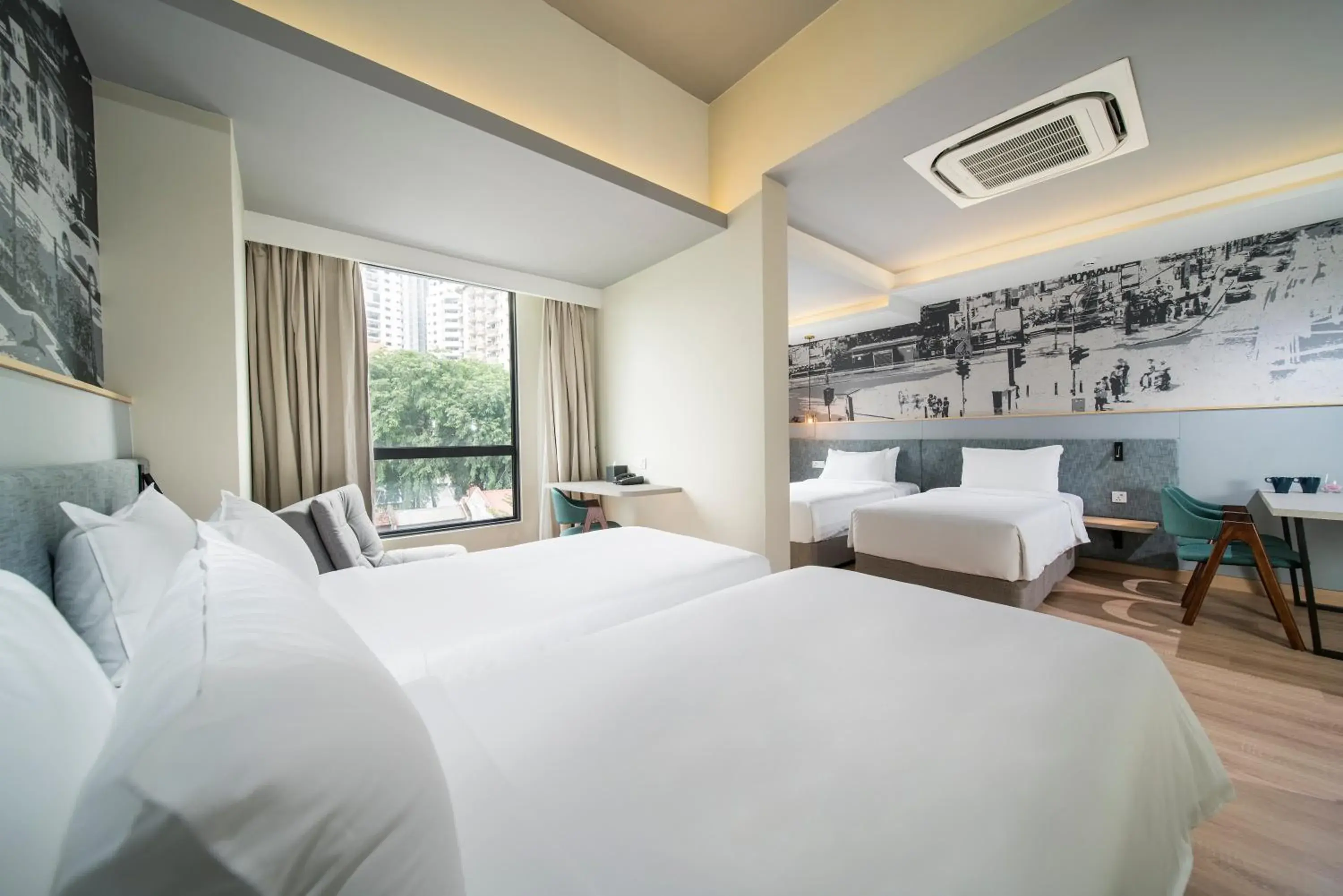 Photo of the whole room in Travelodge Bukit Bintang