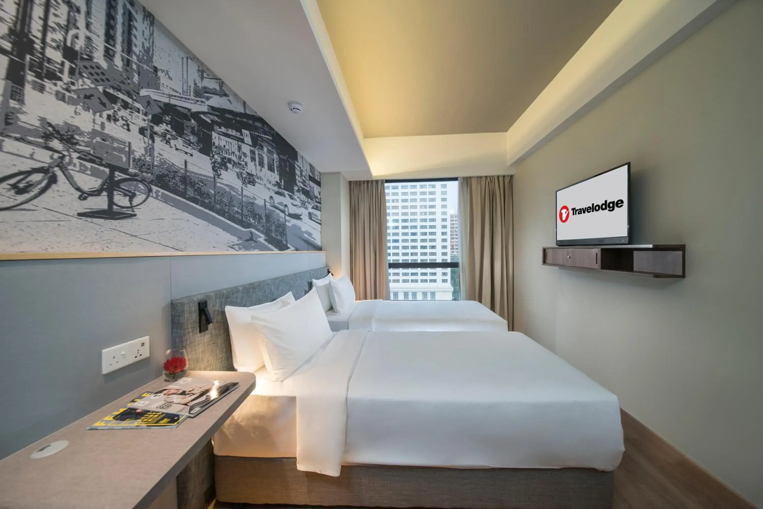 Bedroom in Travelodge Bukit Bintang