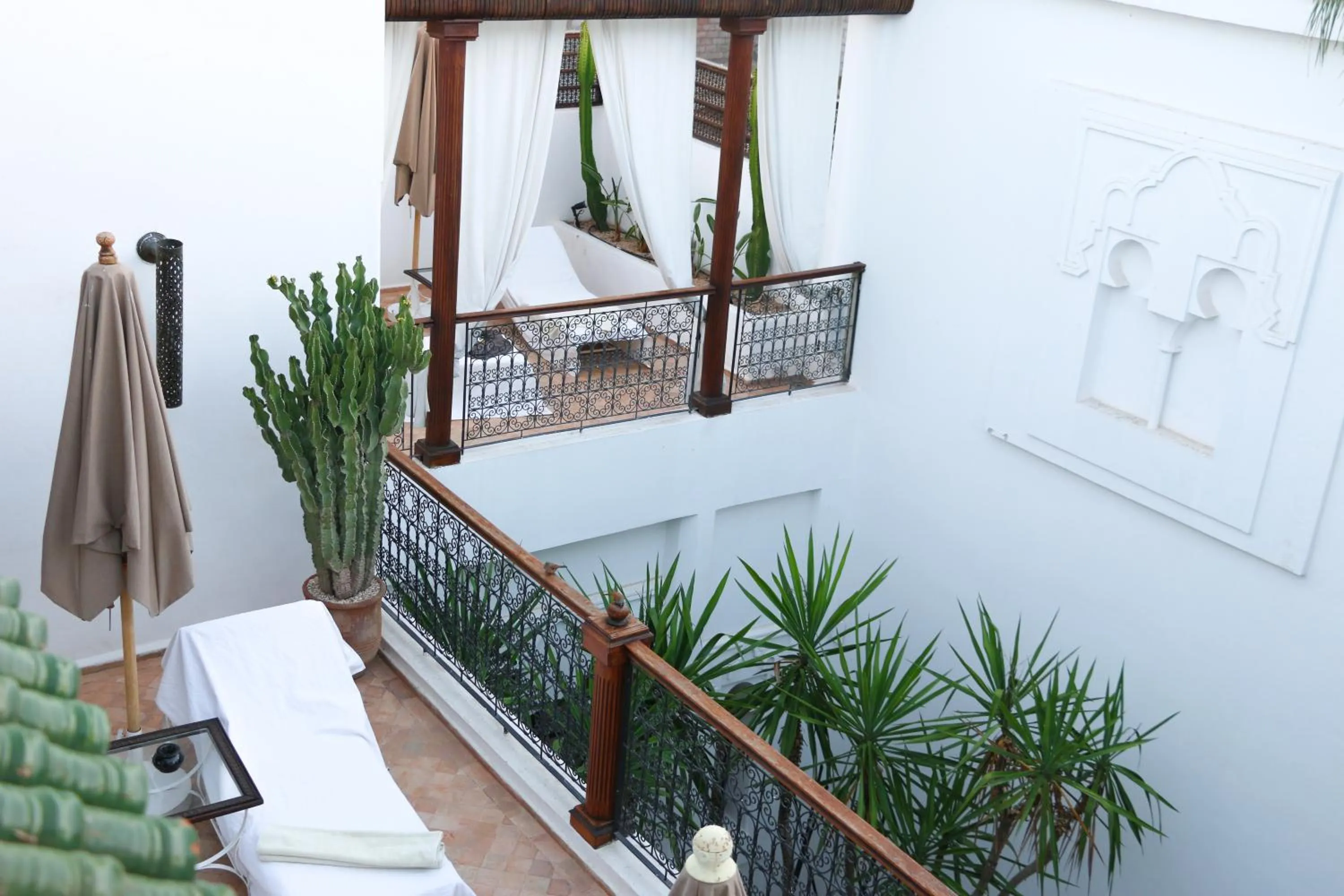 Patio in Riad Bellamane Marrakech