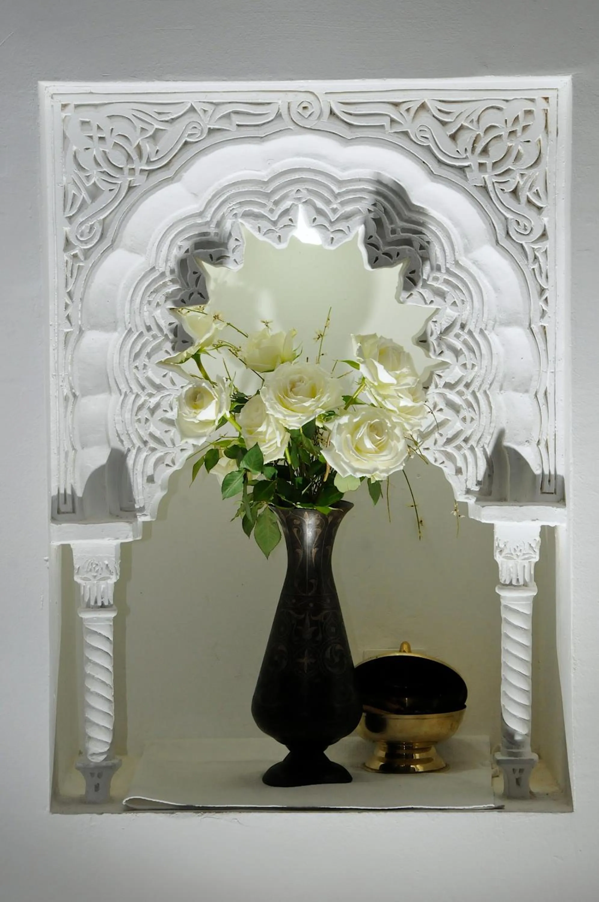 Decorative detail in Riad Bellamane Marrakech