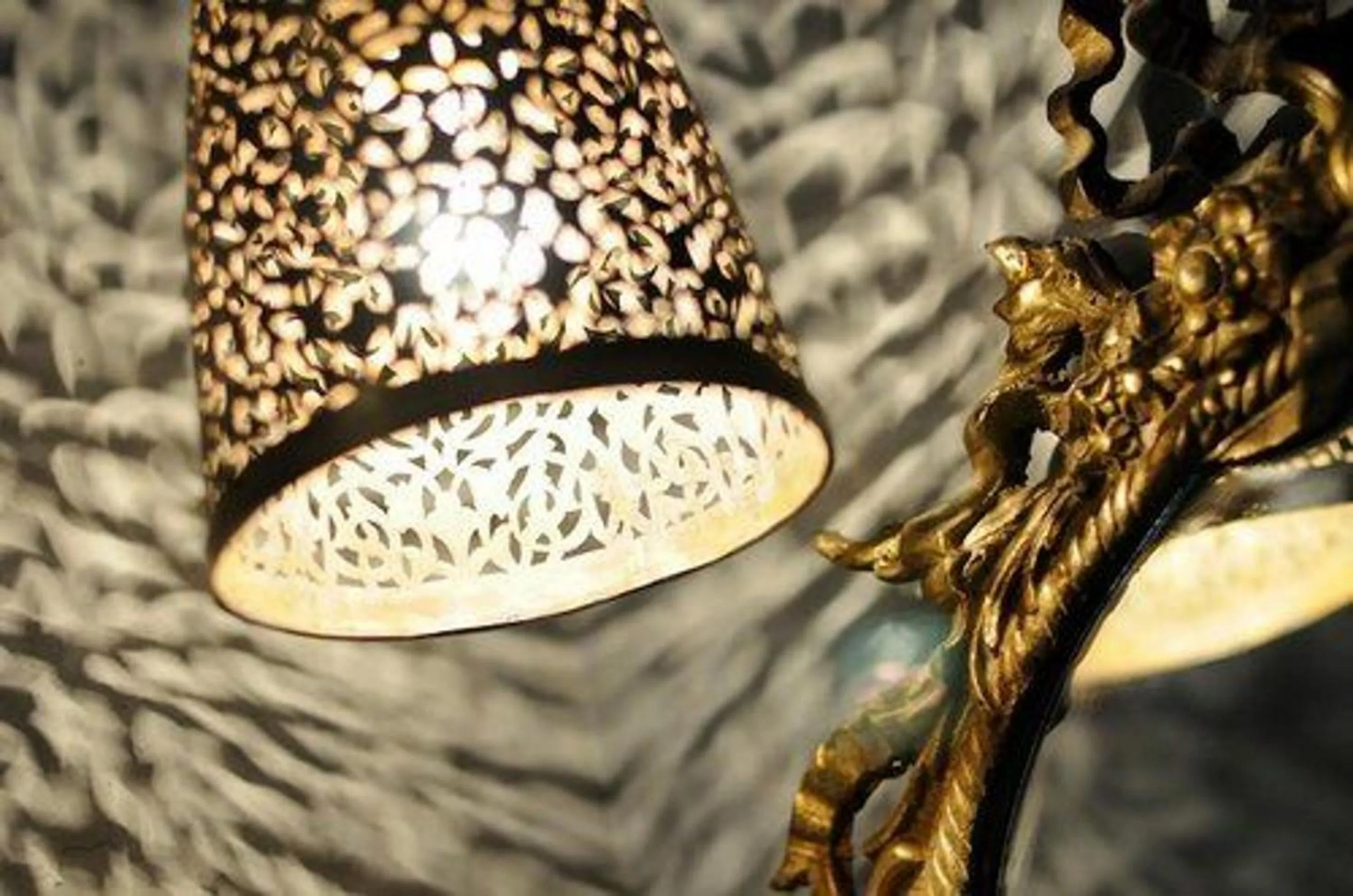 Decorative detail in Riad Bellamane Marrakech