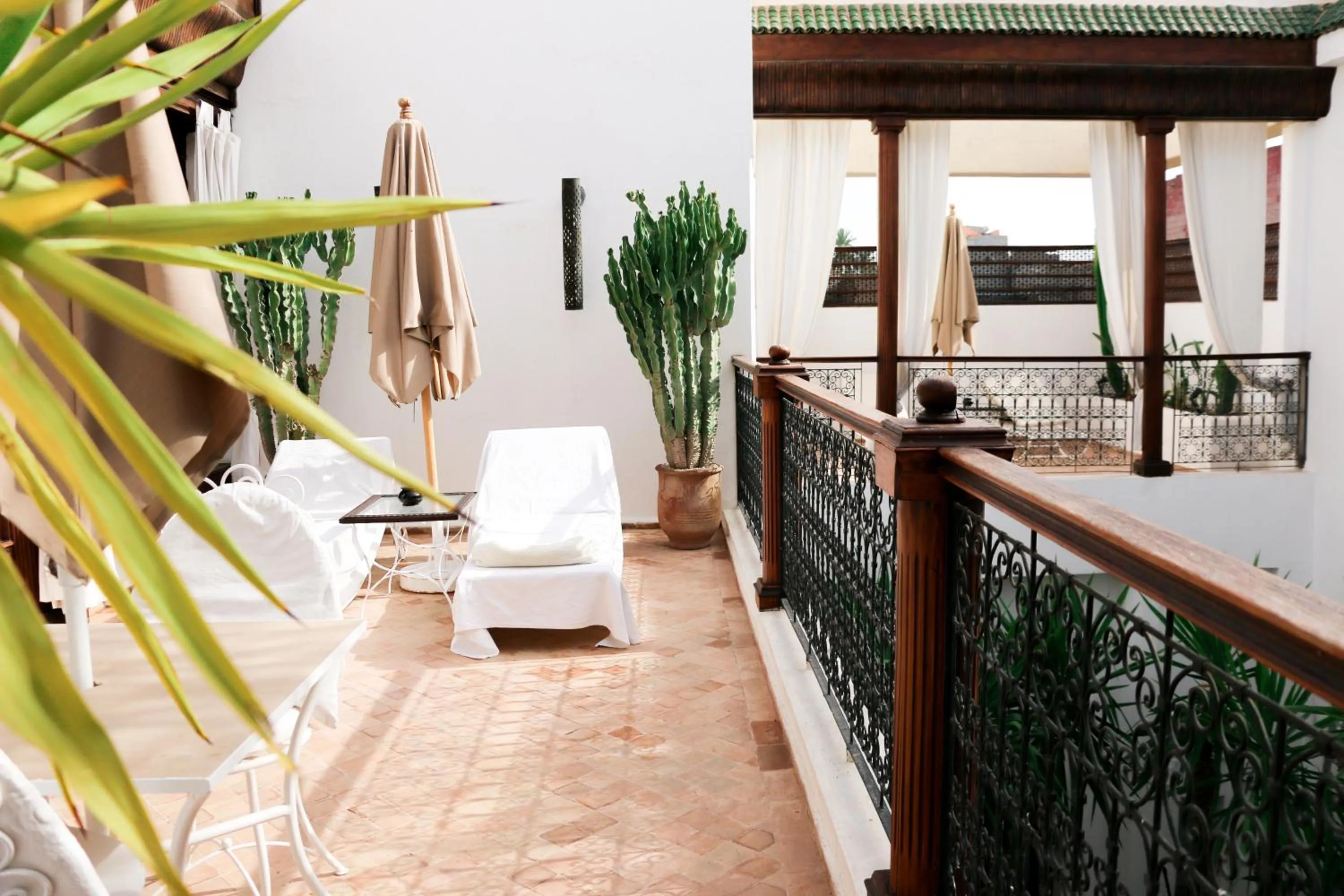 Patio in Riad Bellamane Marrakech