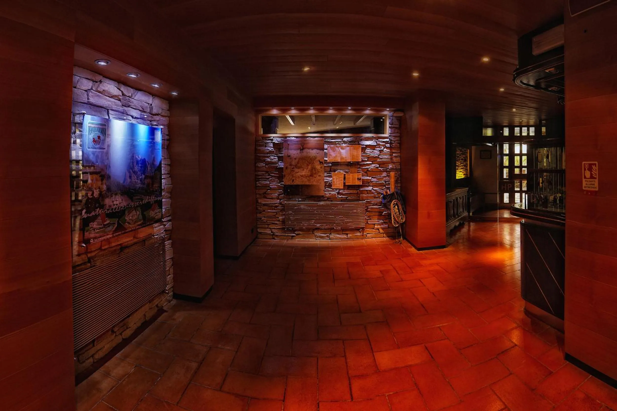 Lobby or reception in Hotel Paladin