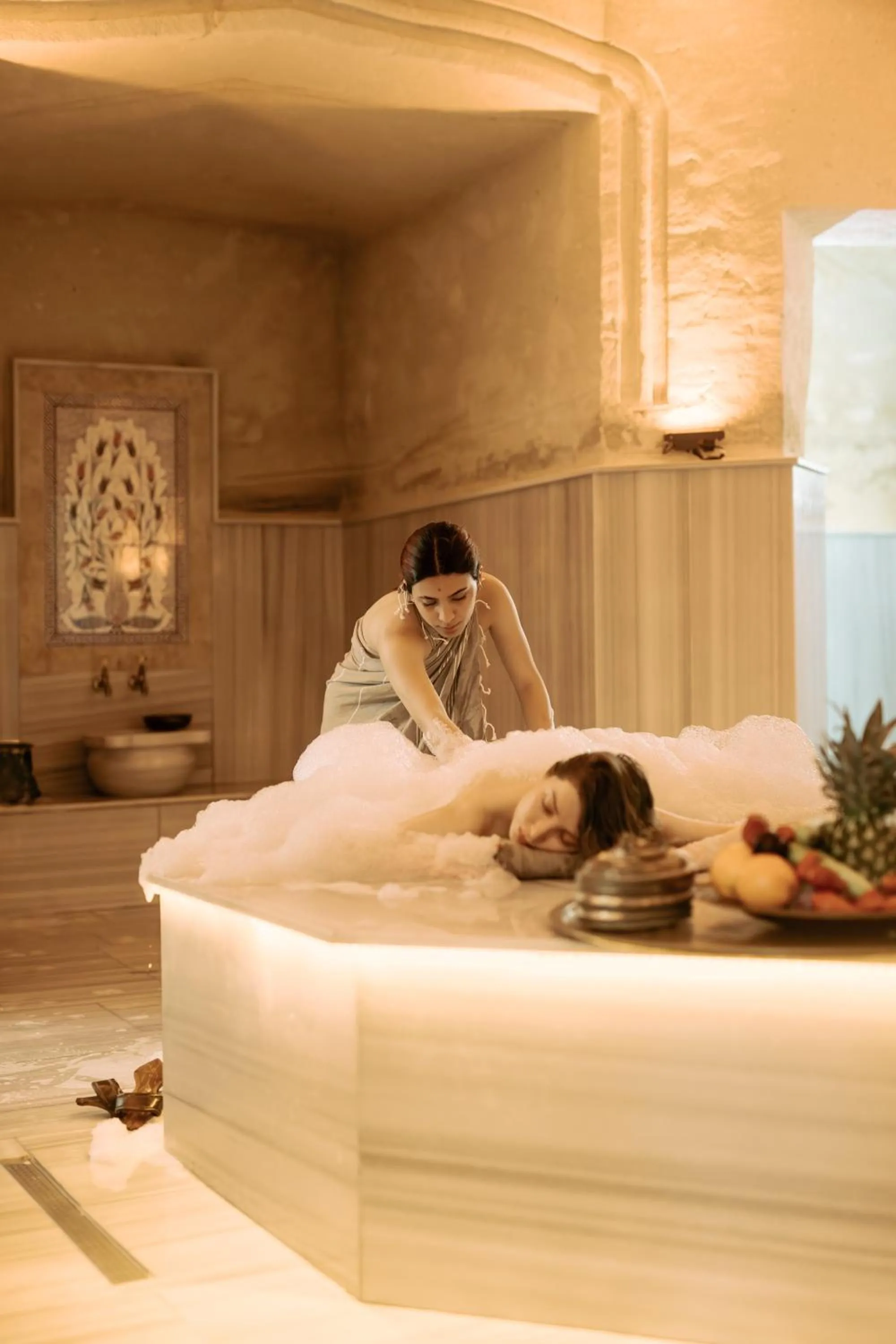 Steam room in Fresco Cave Suites Cappadocia