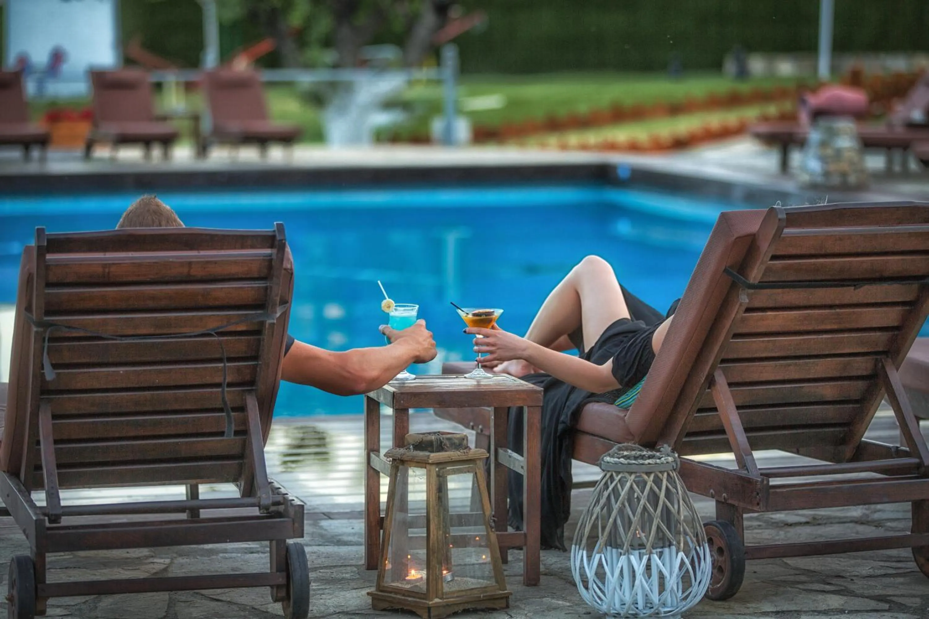 Swimming pool in Tselikas Hotel