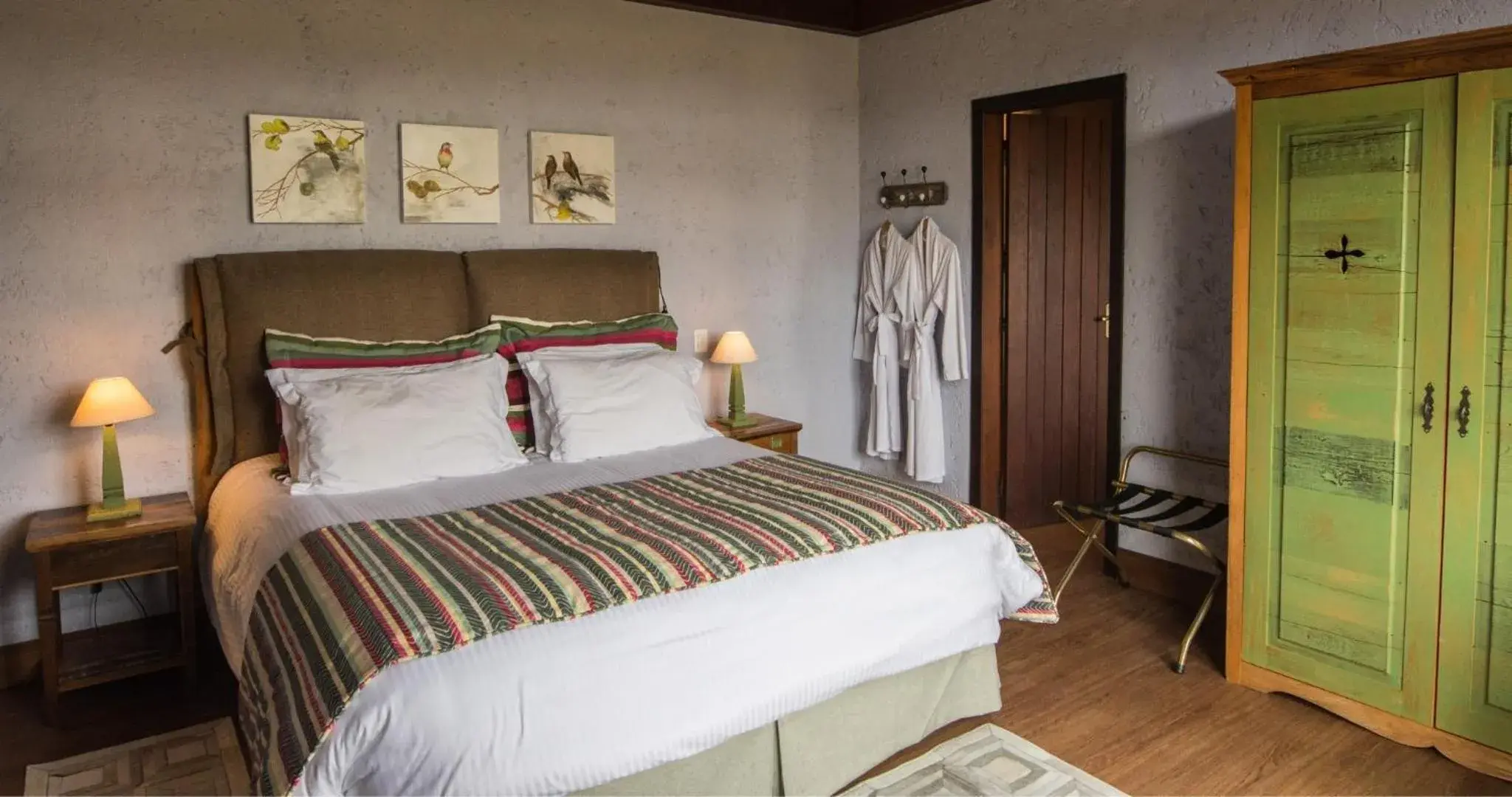 Bed in Parador Cambará do Sul Bed in Parador Cambará do Sul