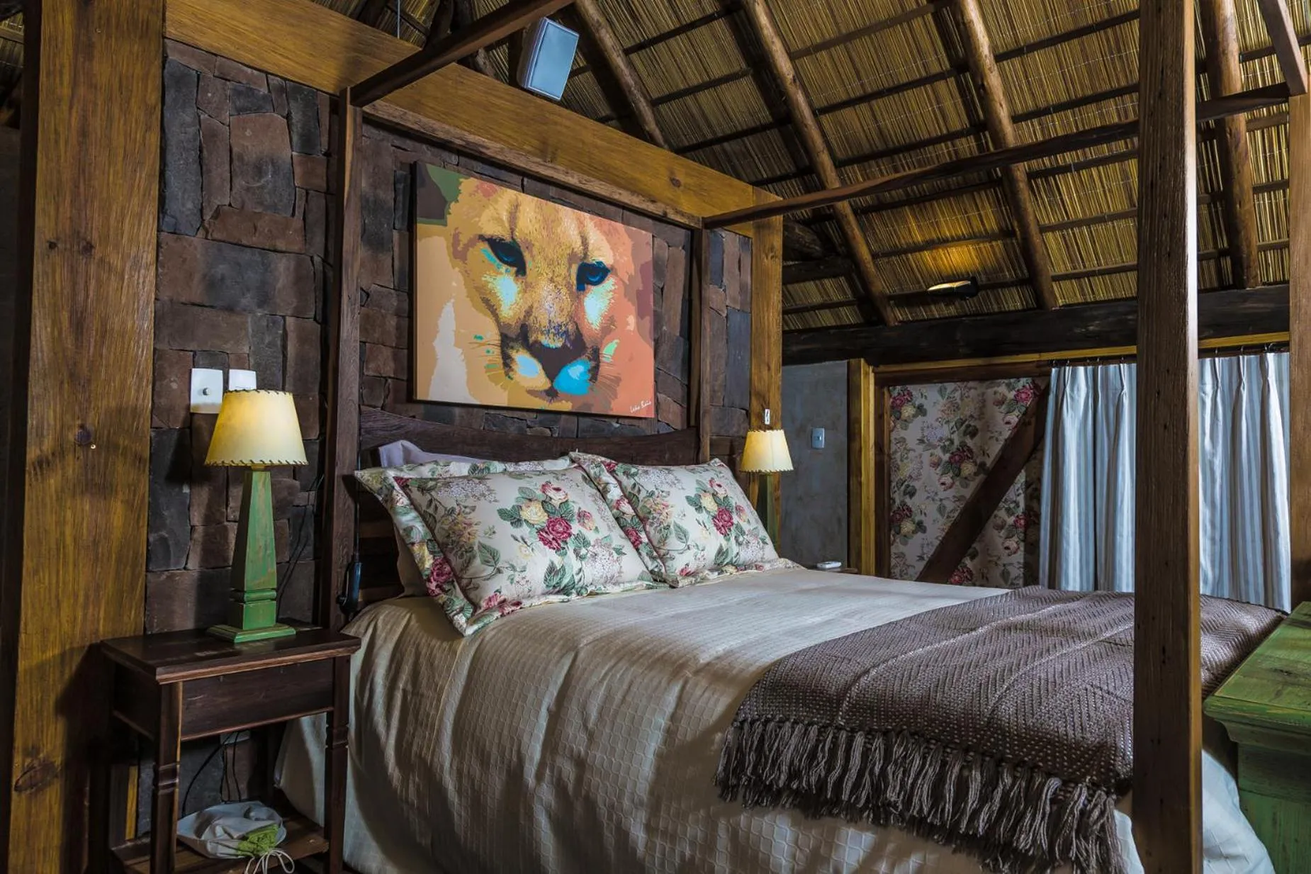 Bed in Parador Cambará do Sul