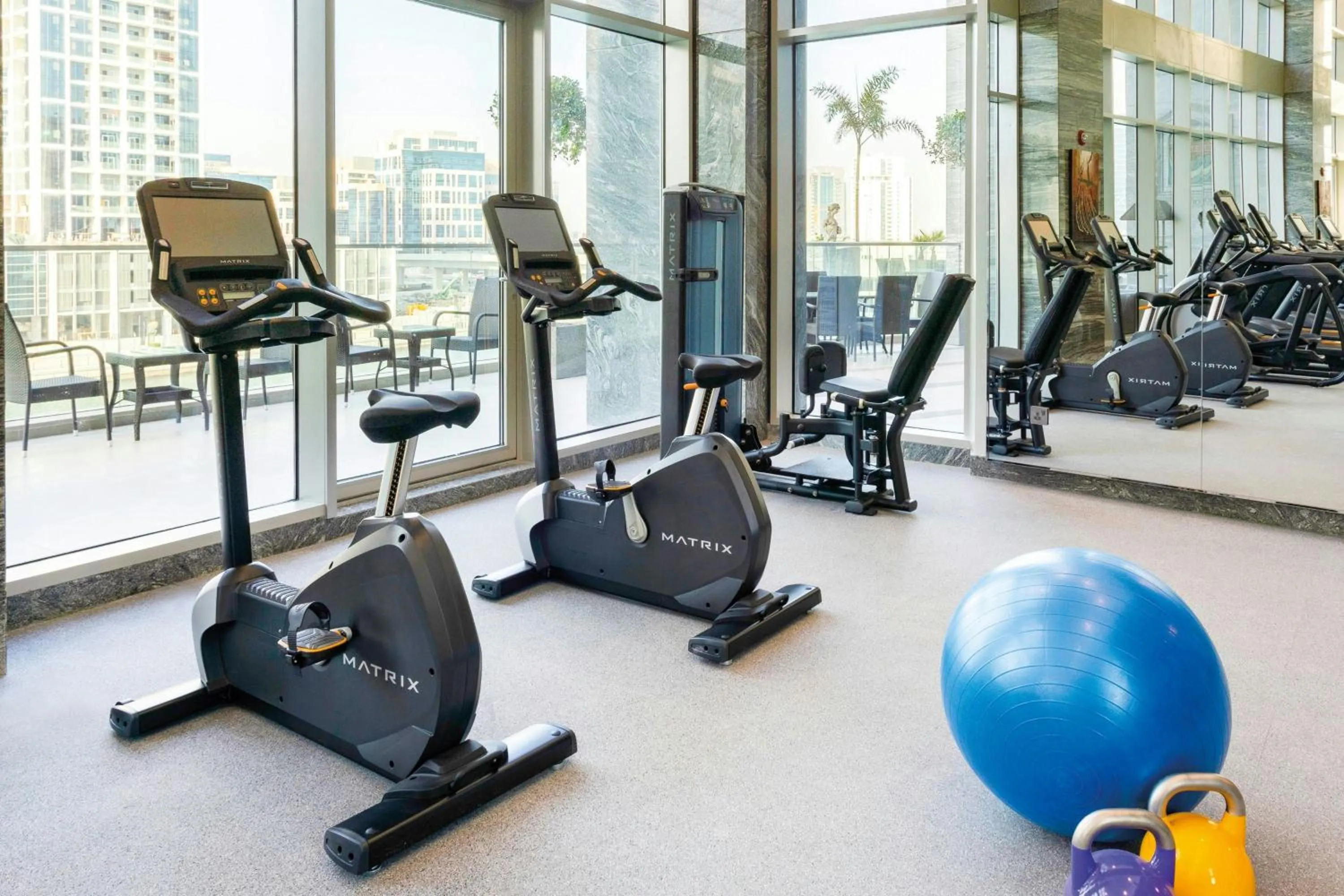 Fitness centre/facilities in Grand Millennium Business Bay