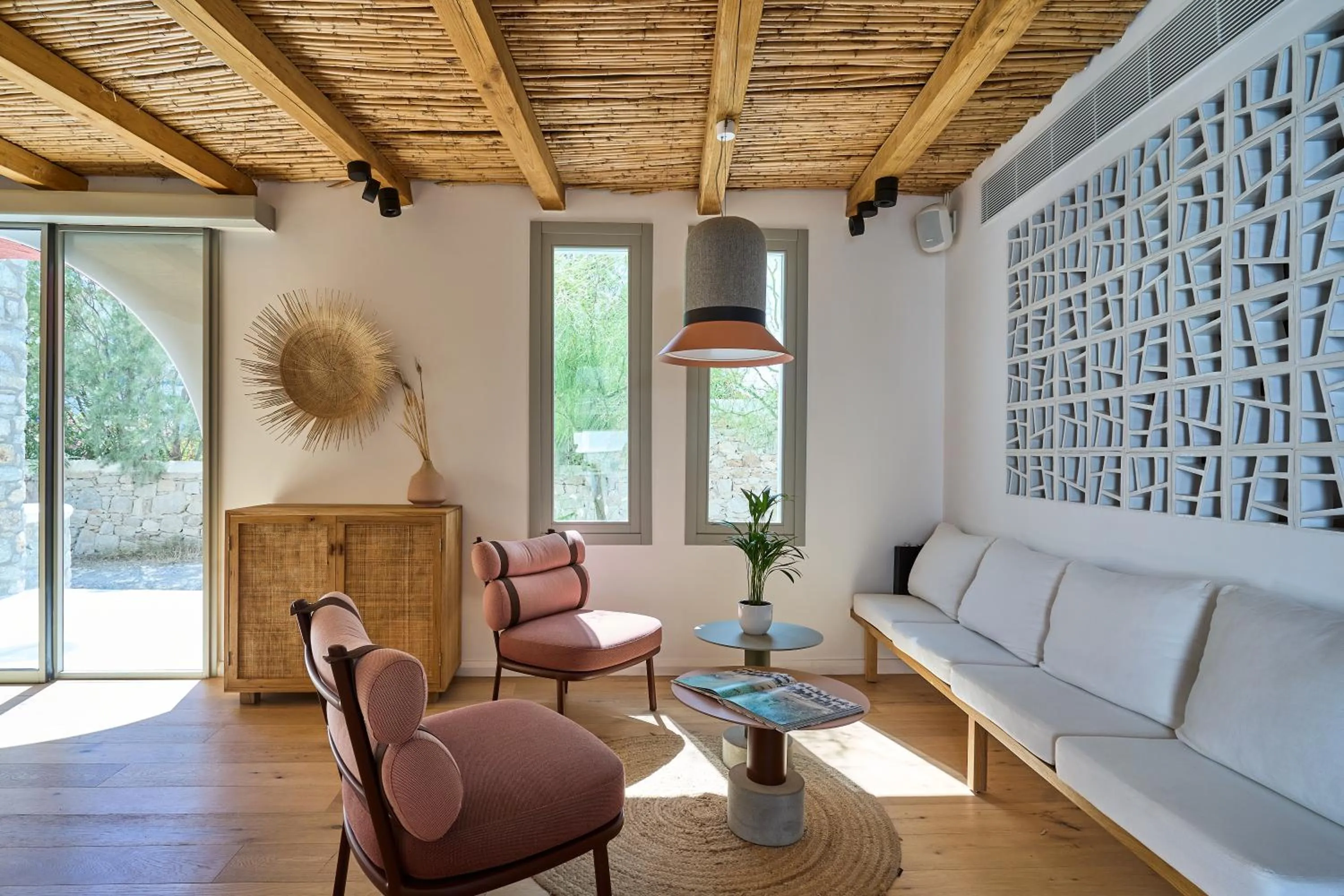 Lobby or reception in Adorno Beach Hotel and Suites