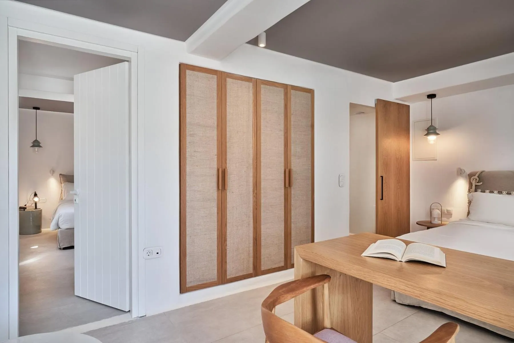 wardrobe, Bed in Adorno Beach Hotel and Suites