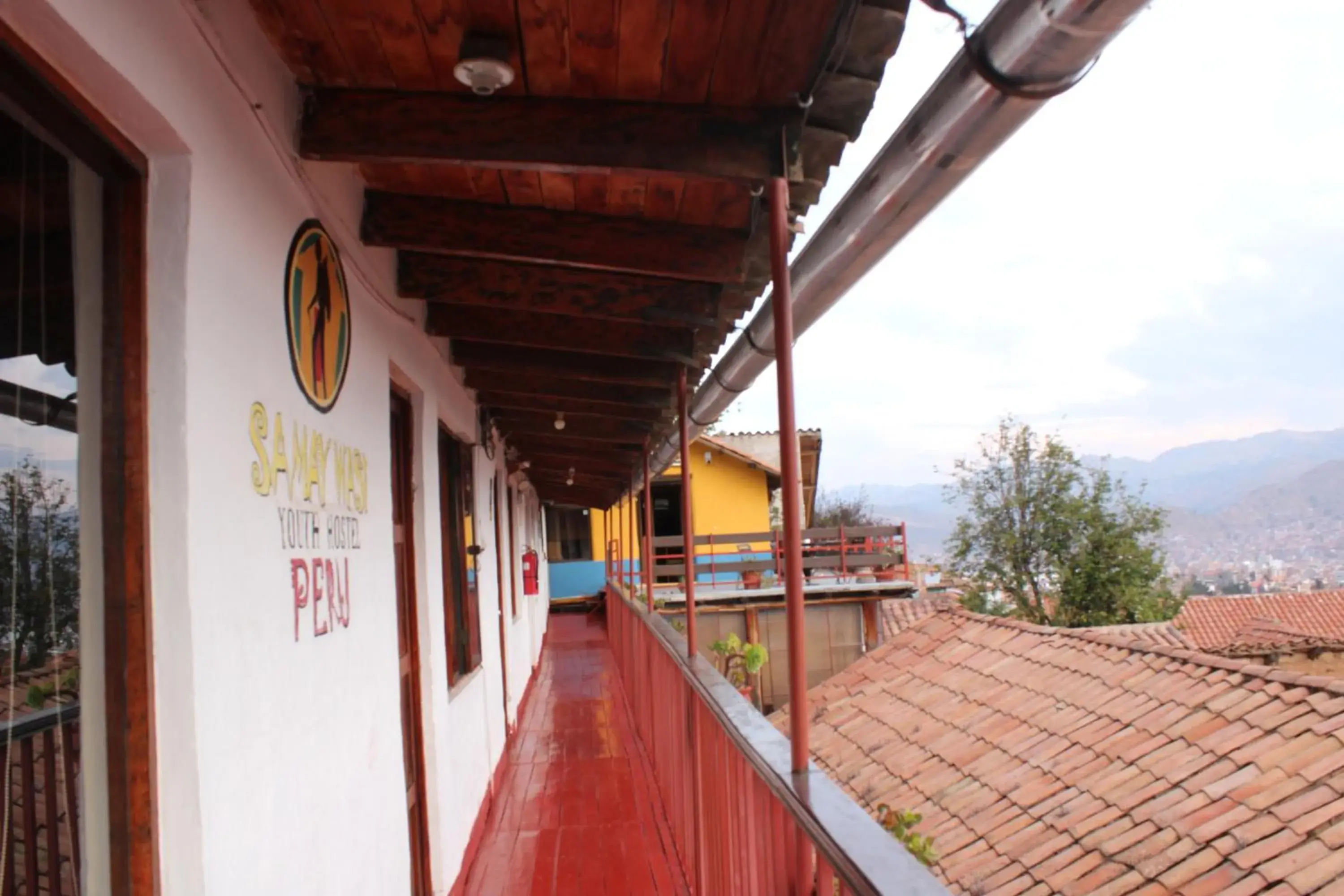 Property building in Samay Wasi Hostel Property building in Samay Wasi Hostel