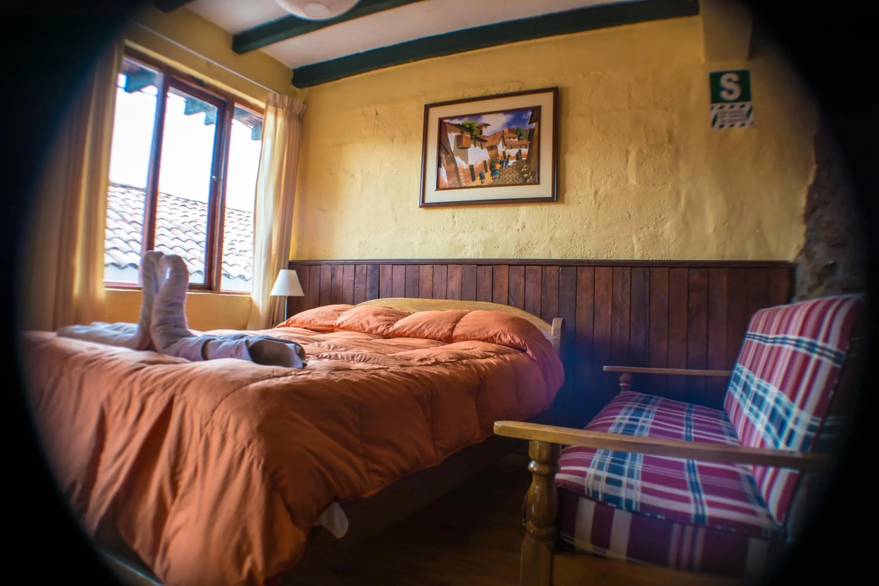 Bedroom, Bed in Samay Wasi Hostel