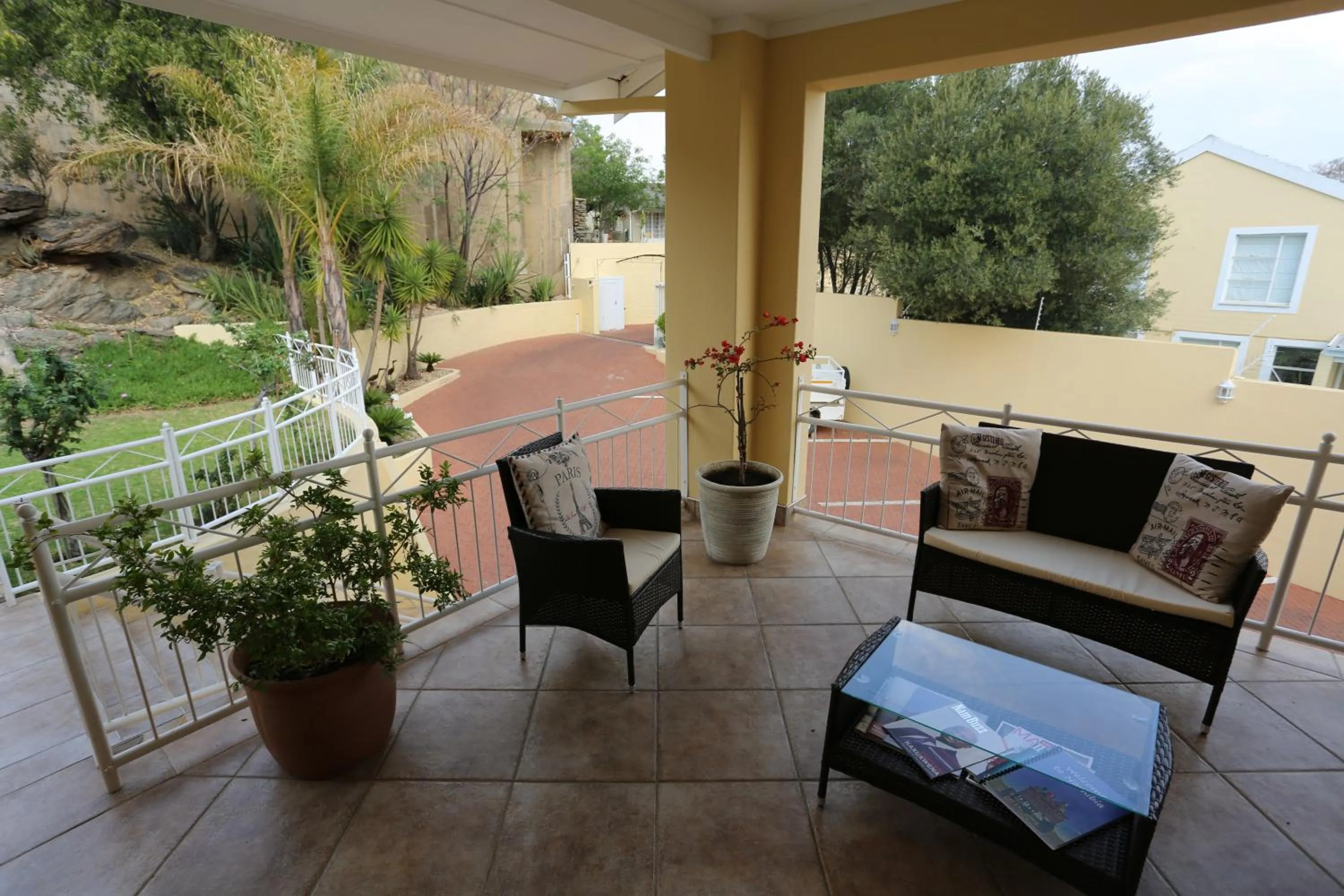 Patio in Villa Moringa Guesthouse