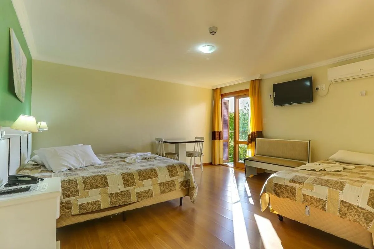 Bed in Zermatt Hotel