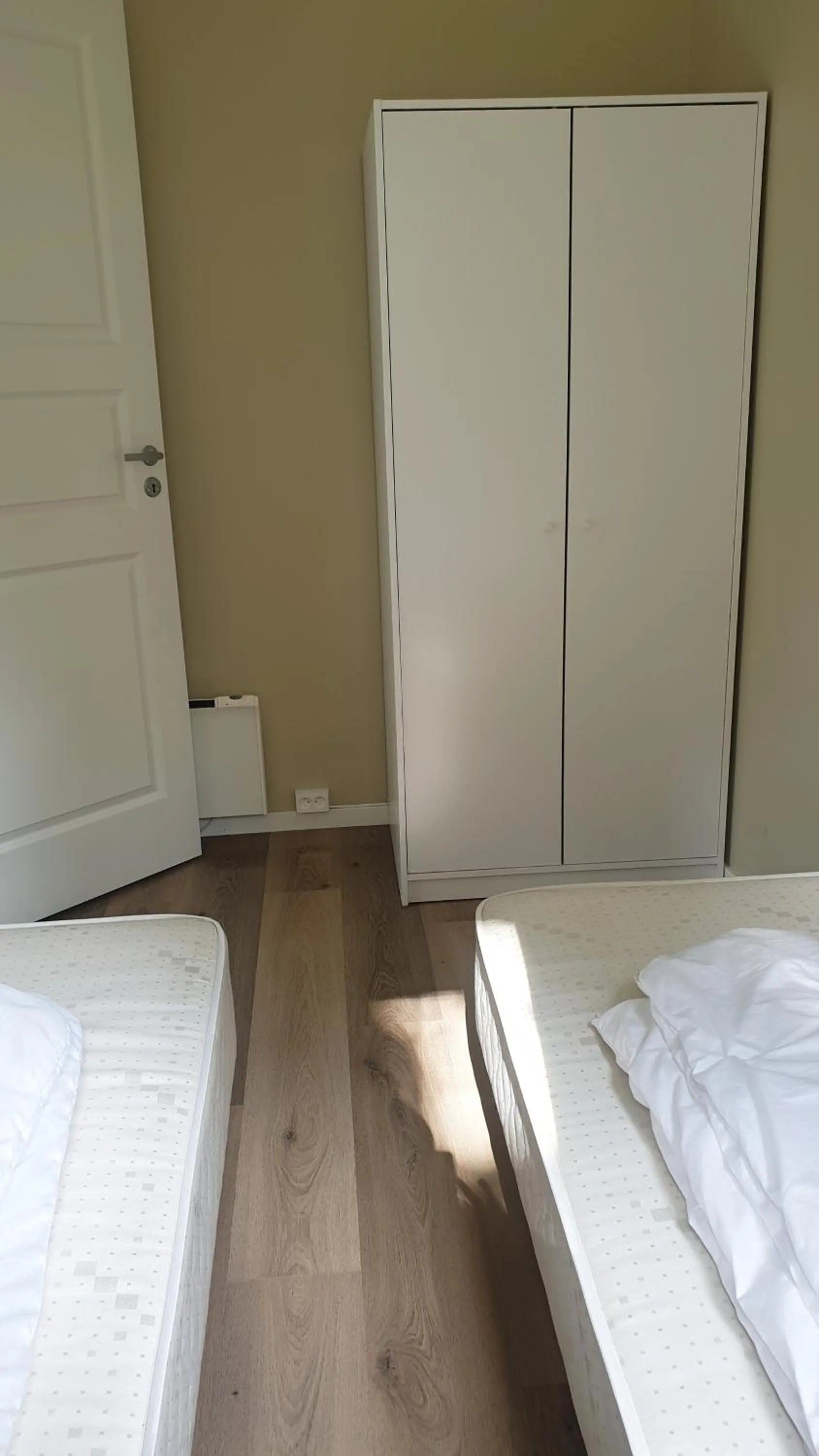 Bedroom, Bed in Hovstø