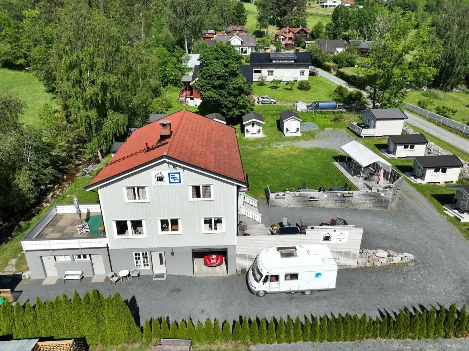 Property building in Hovstø