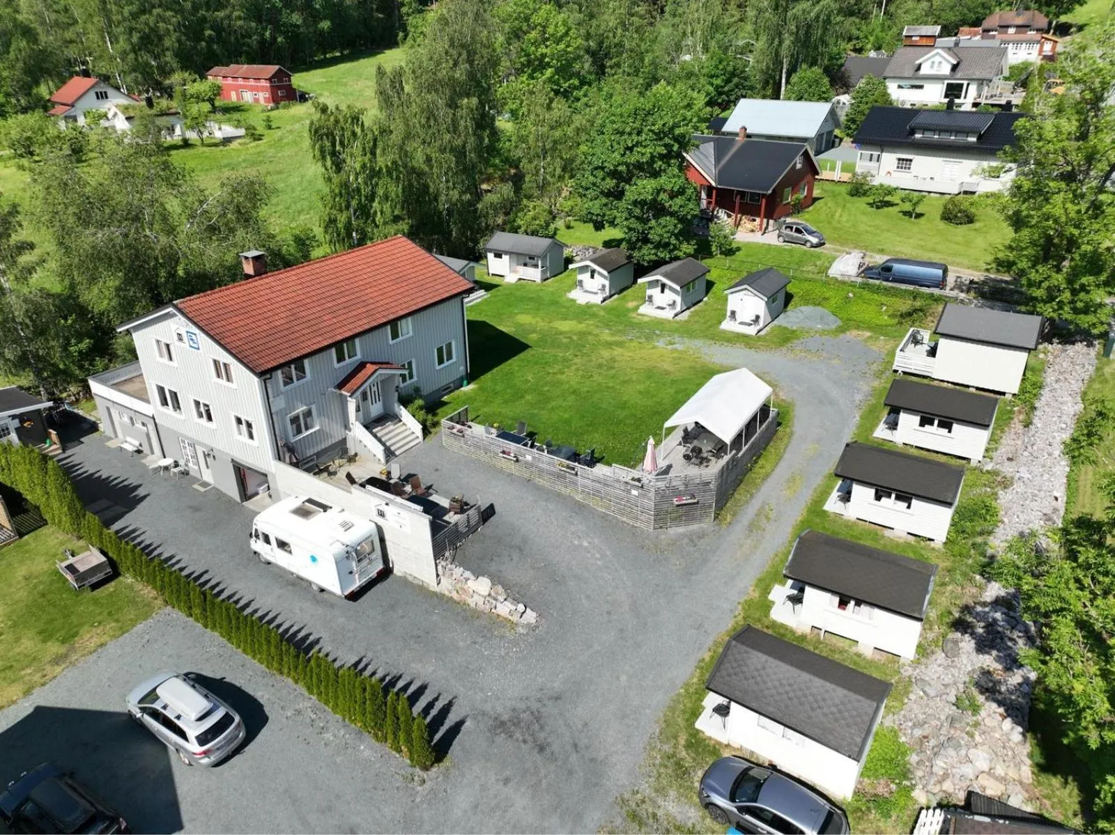 Property building in Hovstø
