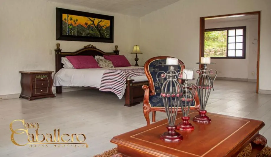 Bed in Casa Caballero Hotel Boutique